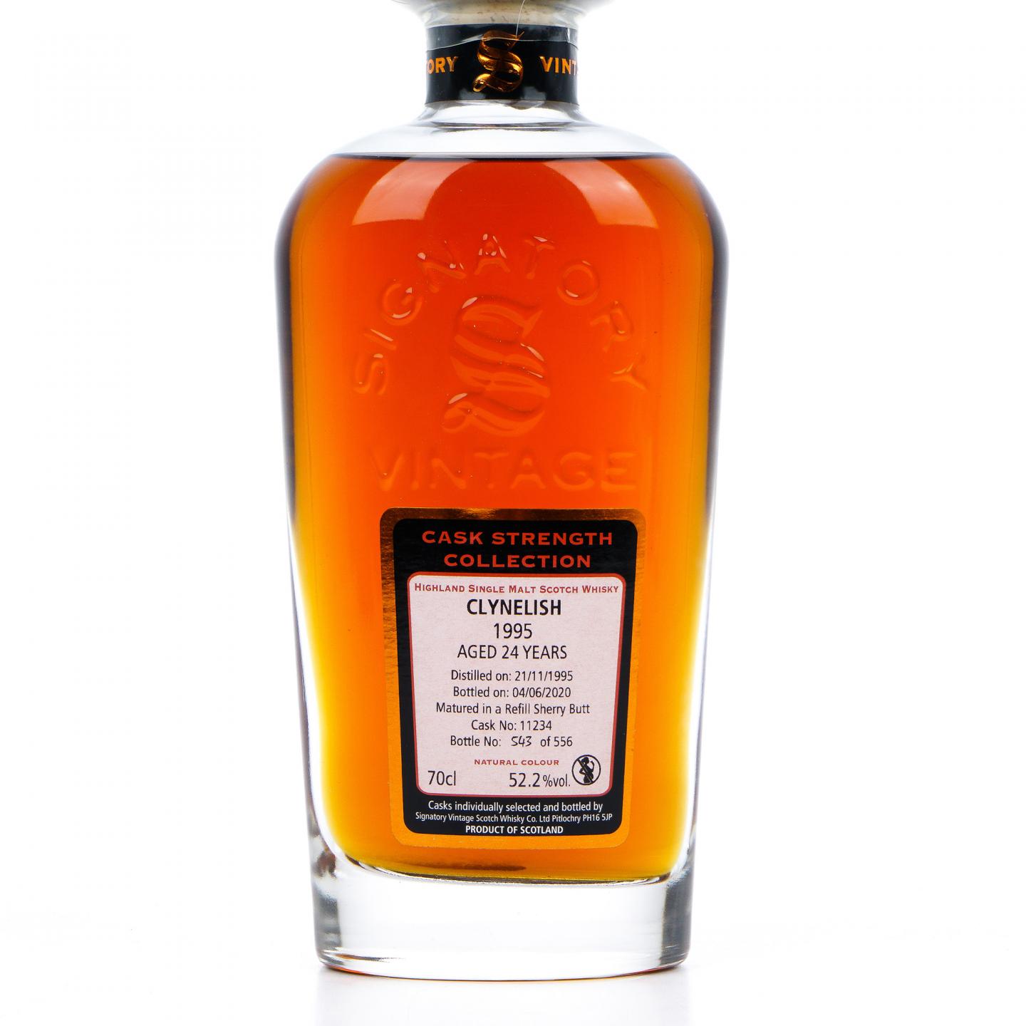 Clynelish 克里尼利基 24年 1995-2020 SV 再填雪莉桶#11234