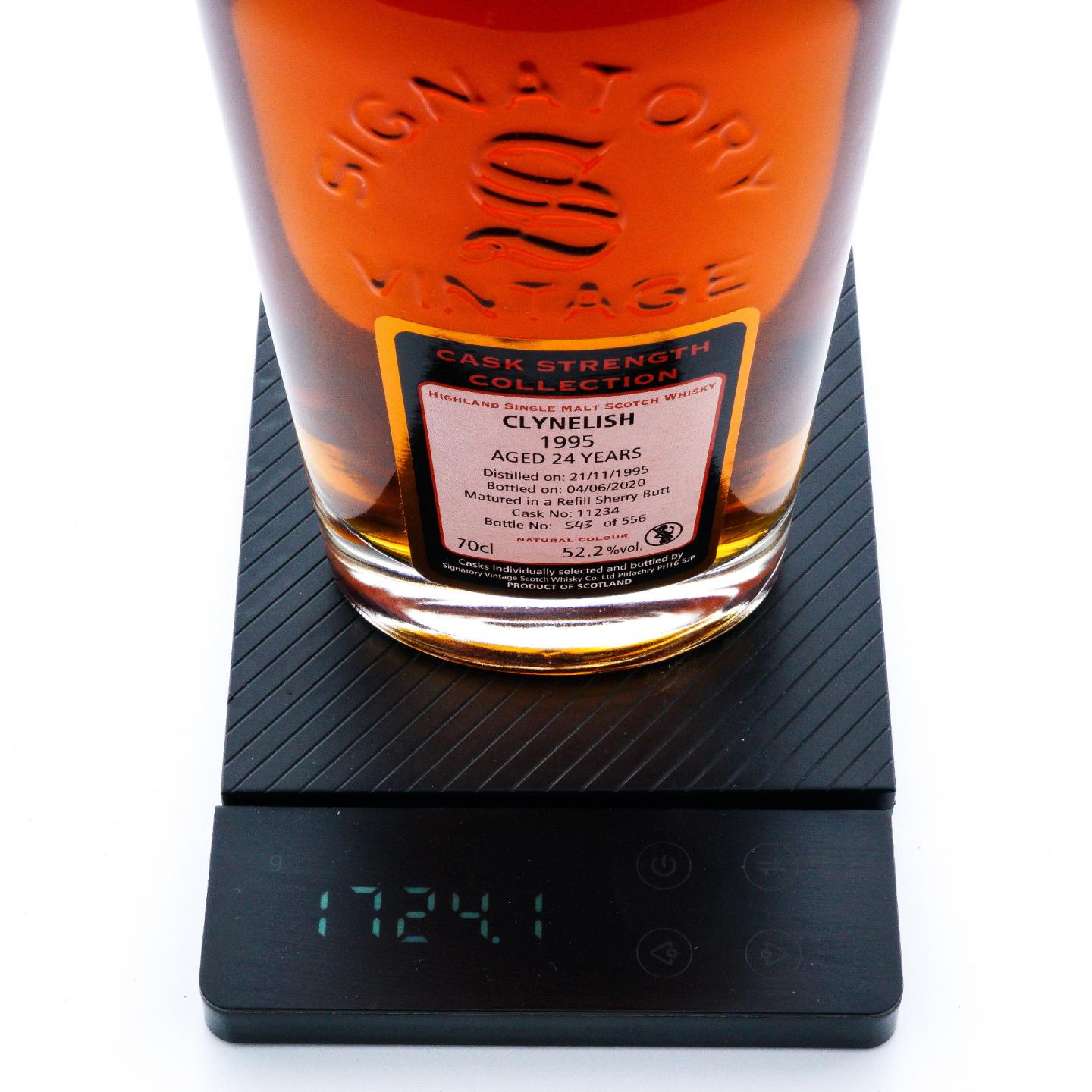 Clynelish 克里尼利基 24年 1995-2020 SV 再填雪莉桶#11234