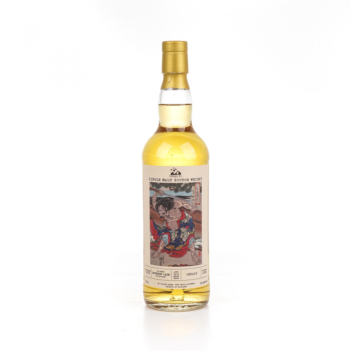 Ledaig 里爵 22年 2003-2026 「通俗水浒传豪杰·赤发鬼刘唐」