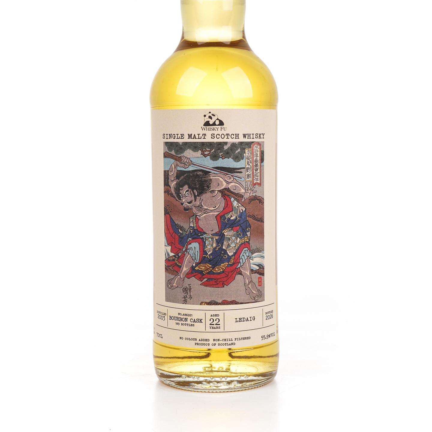 Ledaig 里爵 22年 2003-2026 「通俗水浒传豪杰·赤发鬼刘唐」