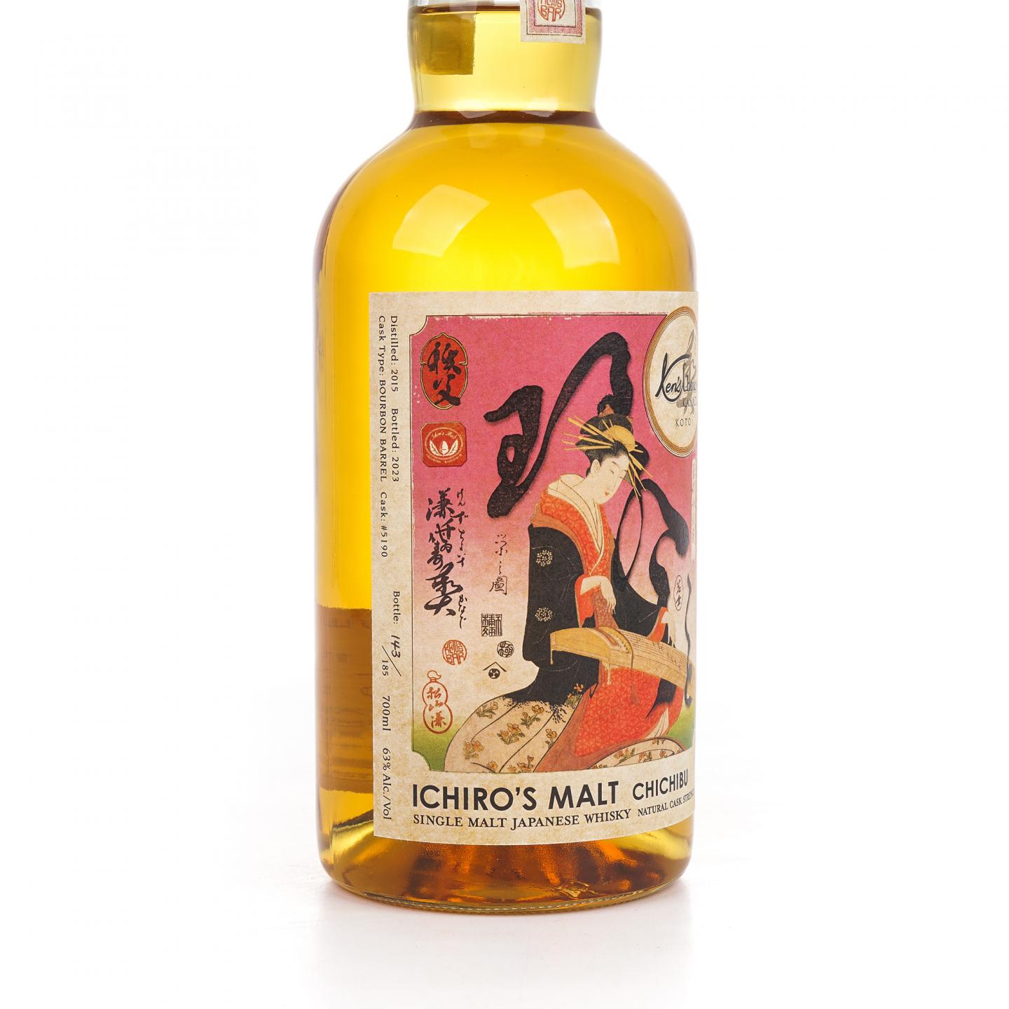 秩父 2015-2023 波本桶#5190 Ken's Choice 桶强