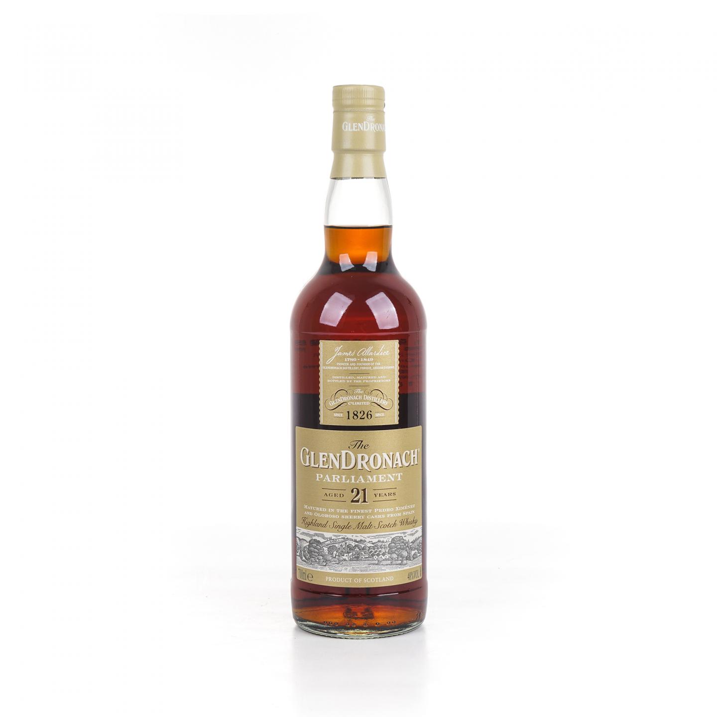 Glendronach 格兰多纳 21年 2020 Parliament