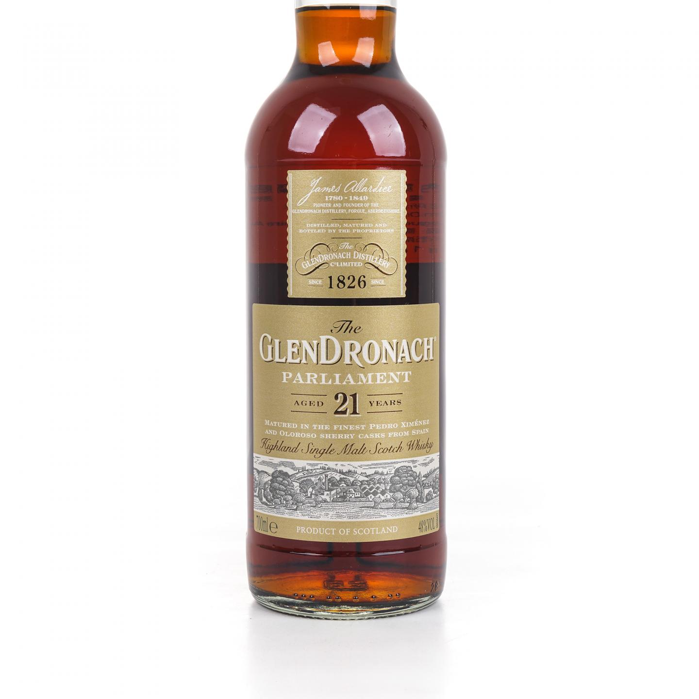 Glendronach 格兰多纳 21年 2020 Parliament