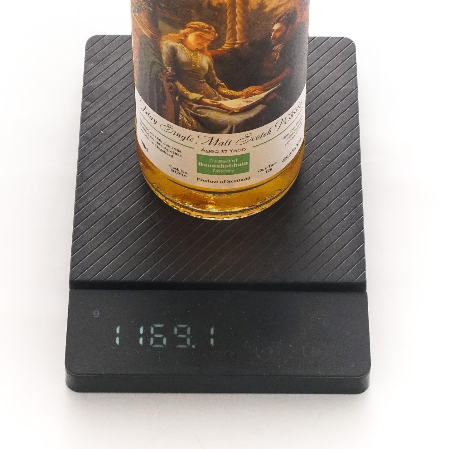 Bunnahabhain 布纳哈本 37年 1984-2021 桶强 NSpS