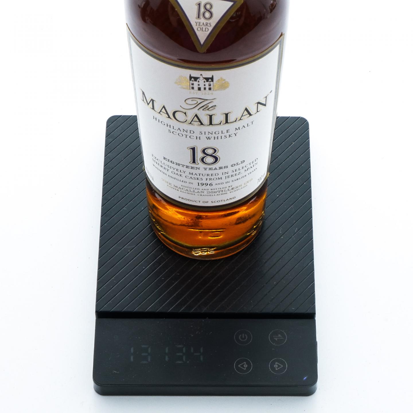 Macallan 麦卡伦 18年 1996 雪莉桶 700ml