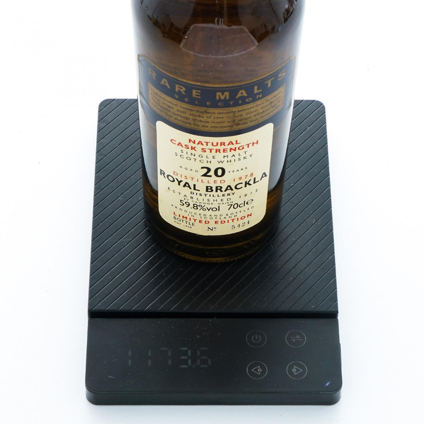 Royal brackla 皇家布莱克拉 20年 1978-1998 RMS