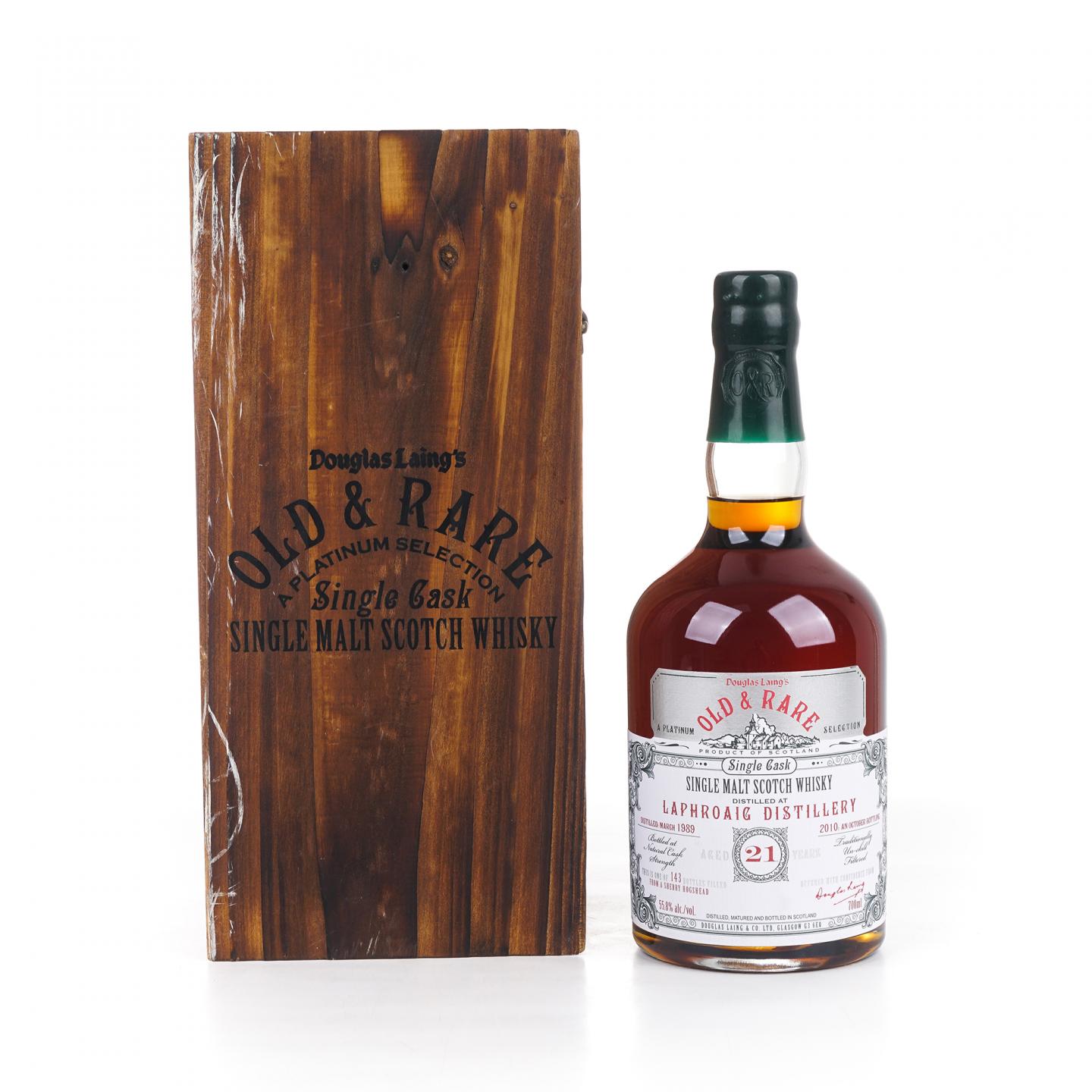 Laphroaig 拉弗格 21年 1989-2010 雪莉桶 DL白金