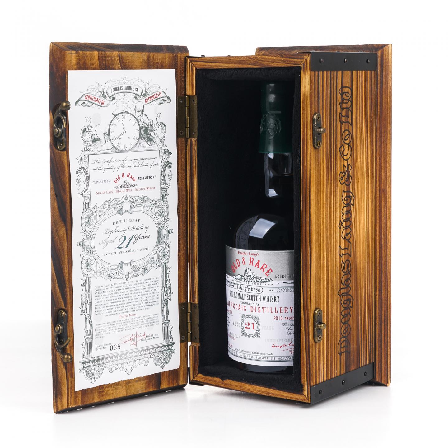 Laphroaig 拉弗格 21年 1989-2010 雪莉桶 DL白金