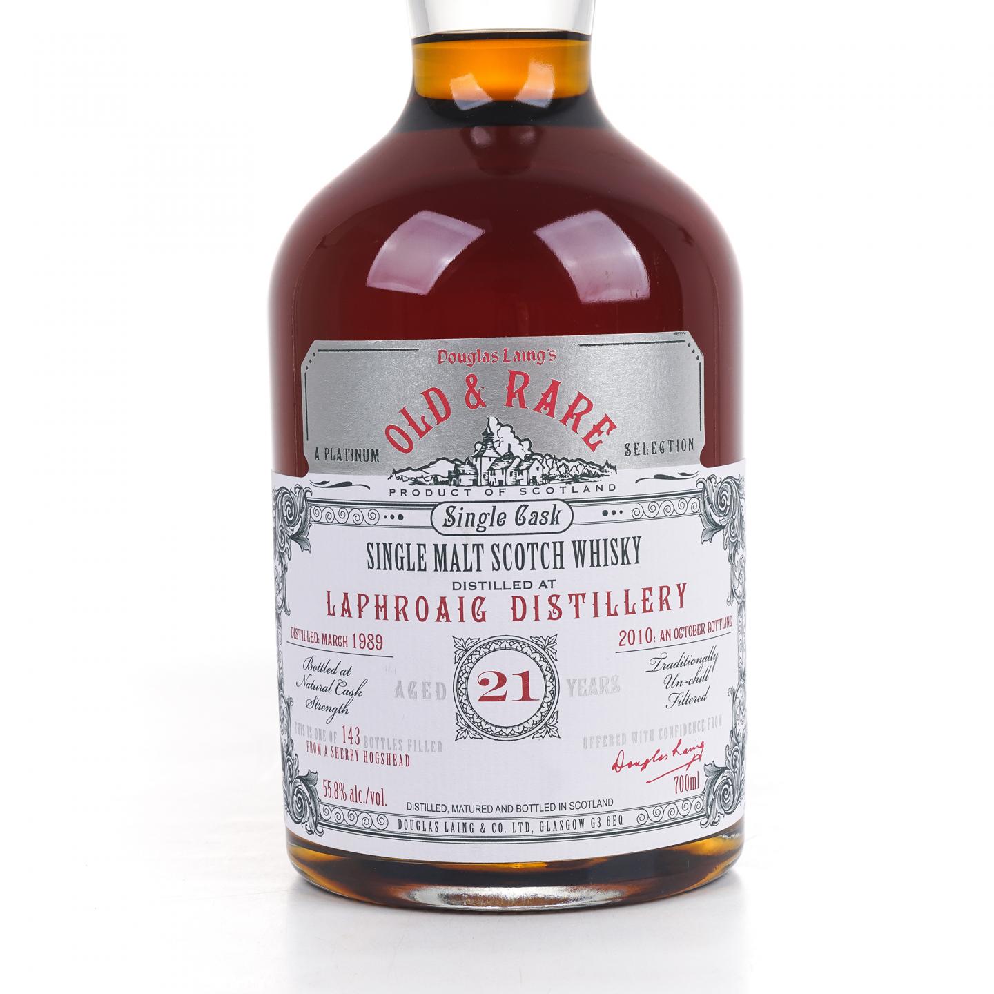Laphroaig 拉弗格 21年 1989-2010 雪莉桶 DL白金