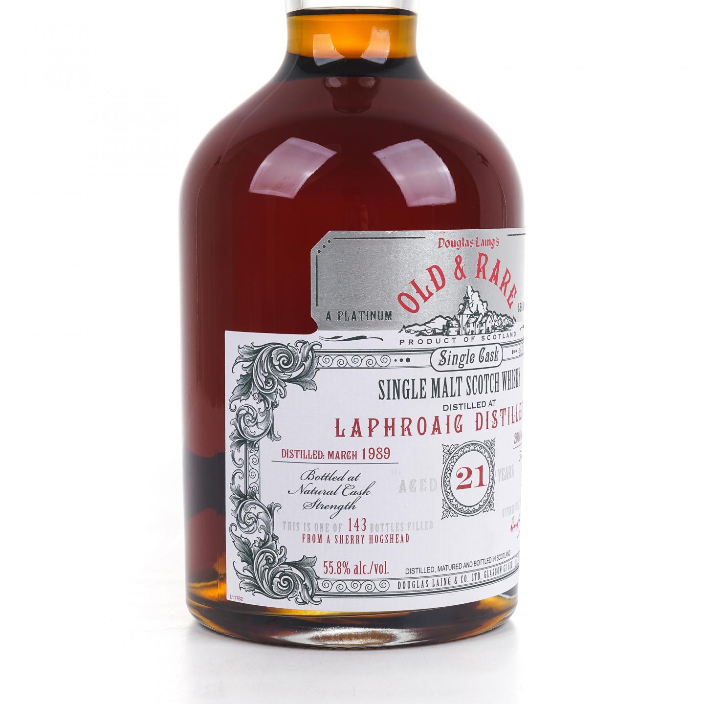 Laphroaig 拉弗格 21年 1989-2010 雪莉桶 DL白金