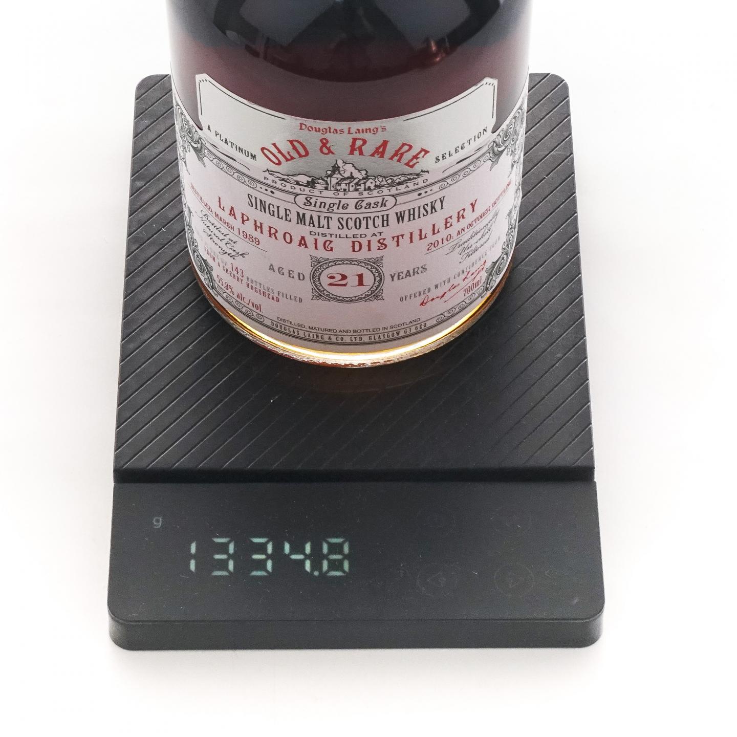 Laphroaig 拉弗格 21年 1989-2010 雪莉桶 DL白金