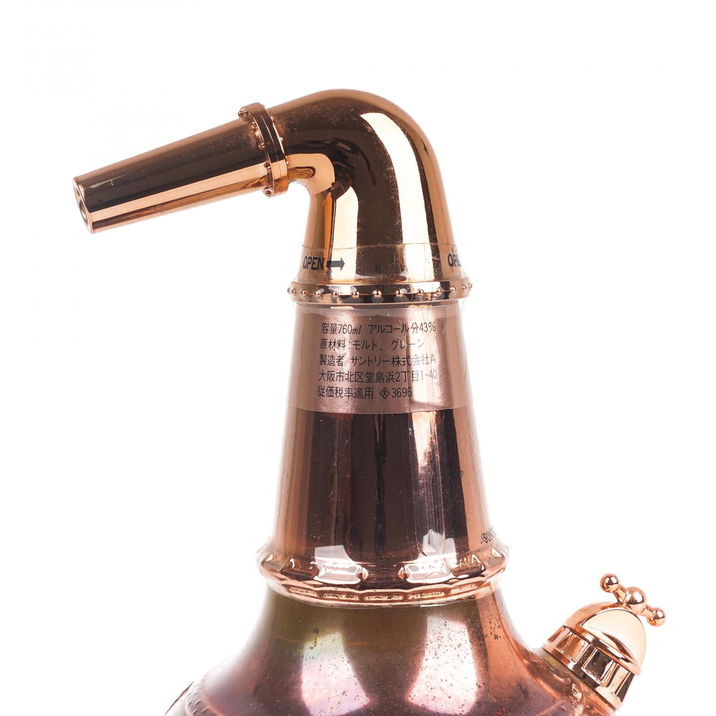 三得利 蒸馏器造型 调和威士忌 760ML