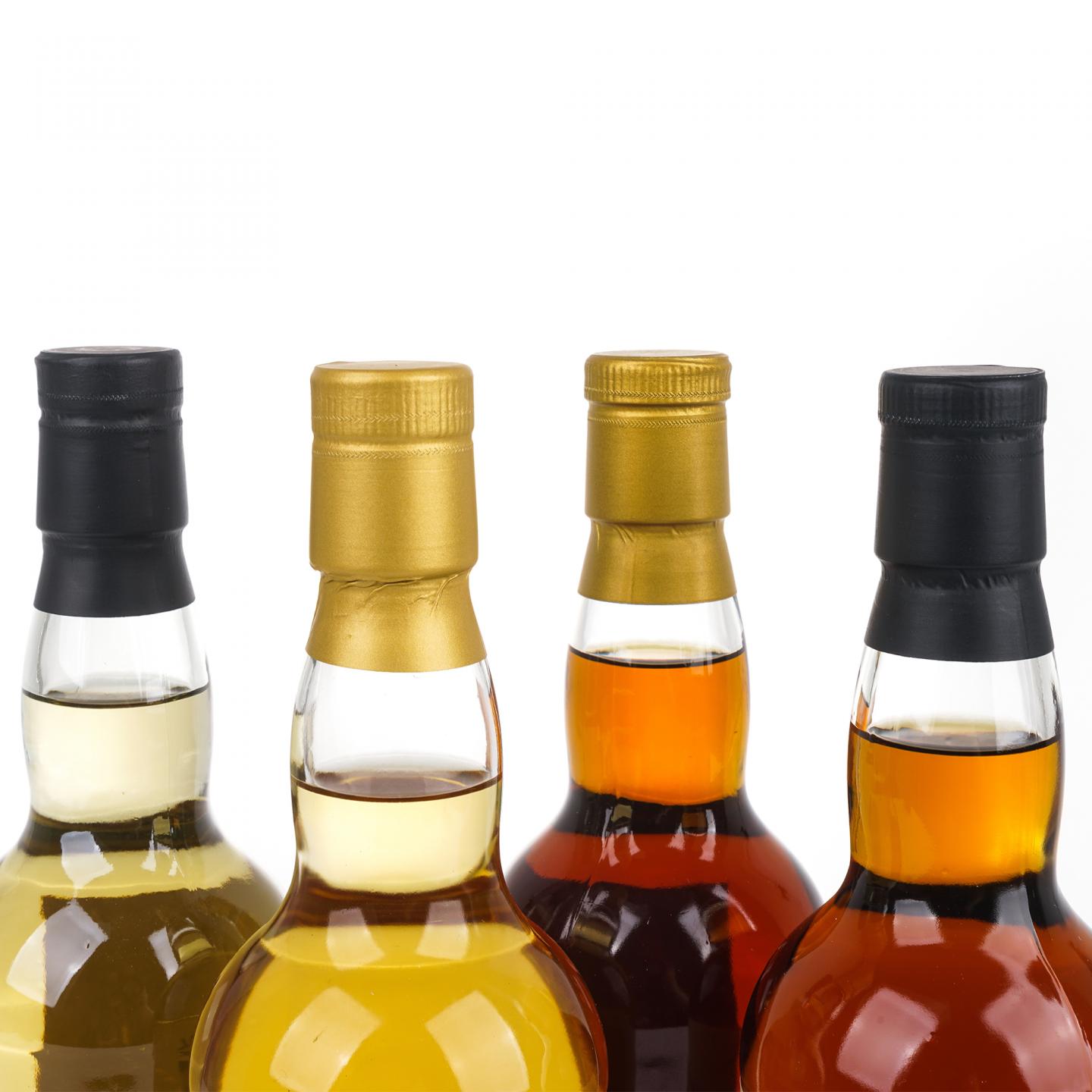 本尼维斯 12年/里爵 22年/雅伯莱 11年/布纳哈本 12年 通俗水浒传豪杰系列 4瓶组*700ml