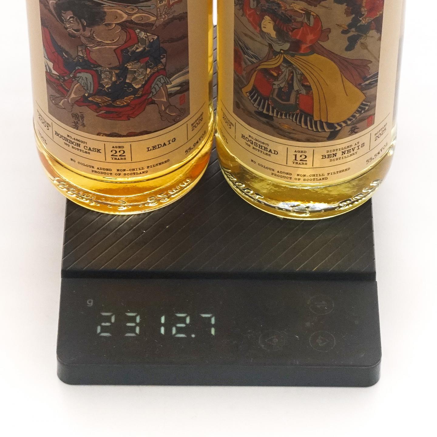 本尼维斯 12年/里爵 22年/雅伯莱 11年/布纳哈本 12年 通俗水浒传豪杰系列 4瓶组*700ml