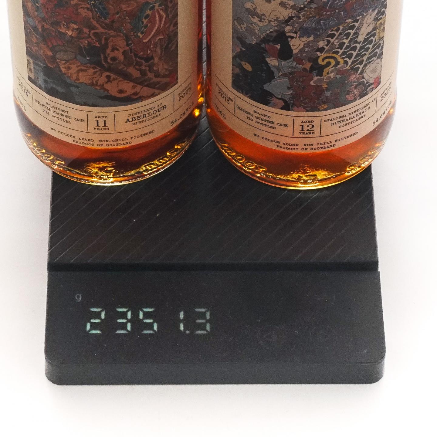 本尼维斯 12年/里爵 22年/雅伯莱 11年/布纳哈本 12年 通俗水浒传豪杰系列 4瓶组*700ml