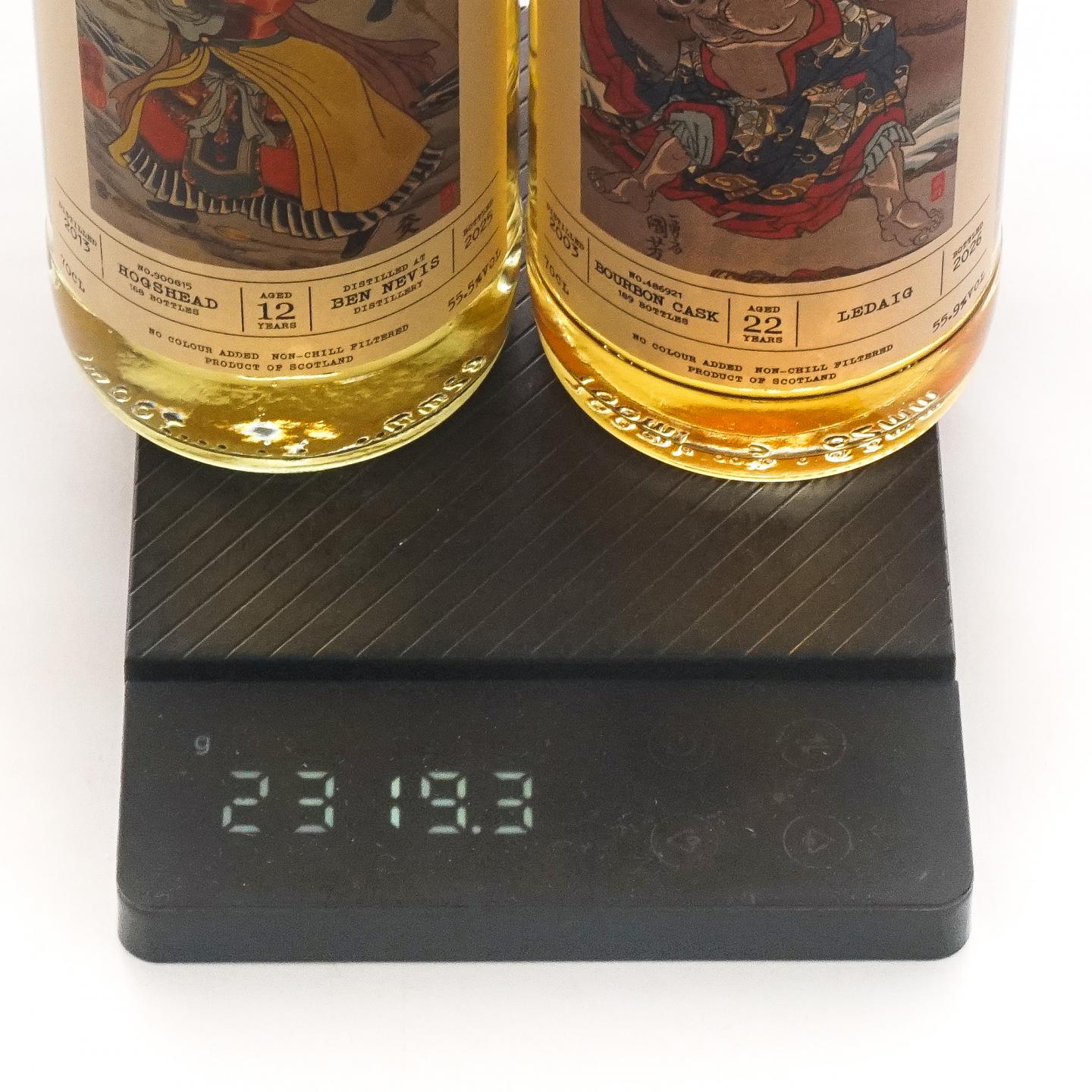 本尼维斯 12年/里爵 22年/雅伯莱 11年/布纳哈本 12年 通俗水浒传豪杰系列 4瓶组*700ML