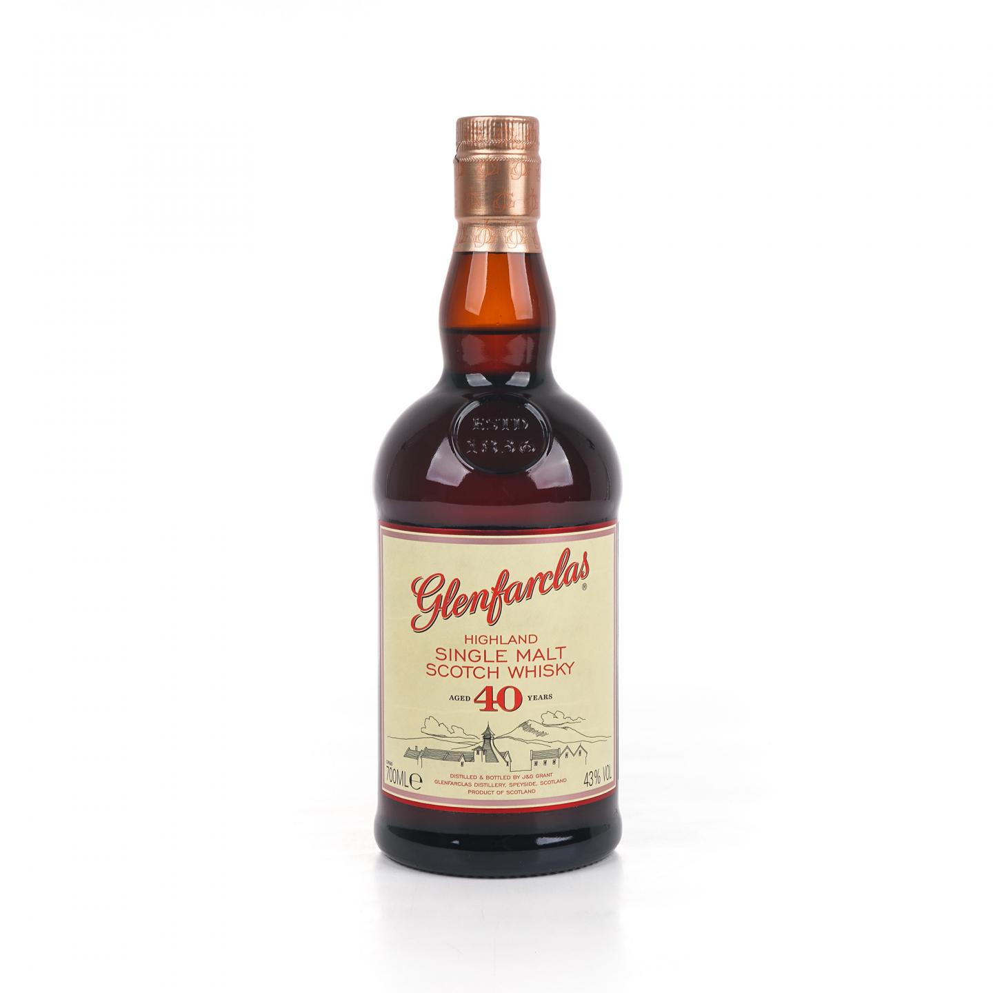 Glenfarclas 格兰花格 40年 2022 红礼盒版
