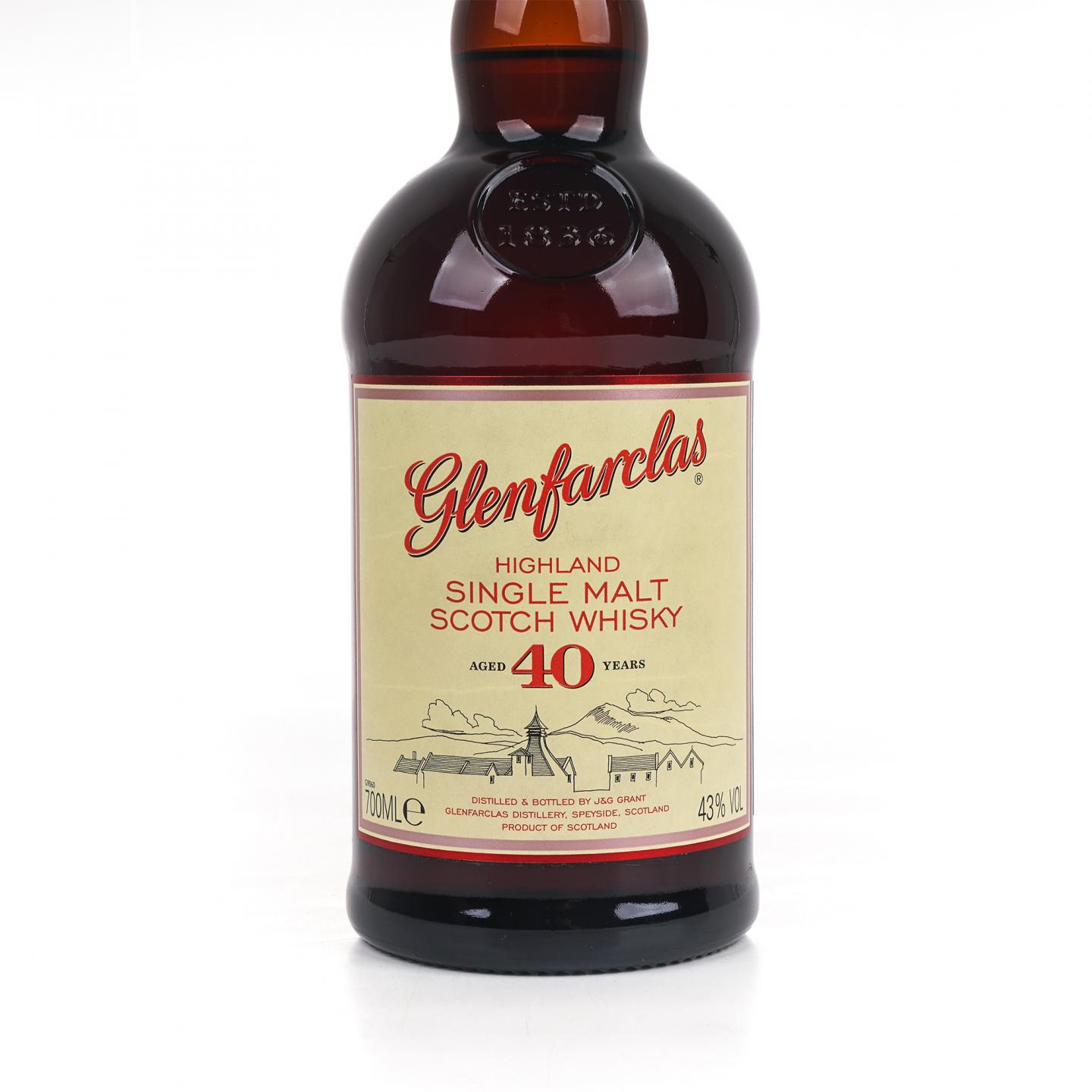 Glenfarclas 格兰花格 40年 2022 红礼盒版