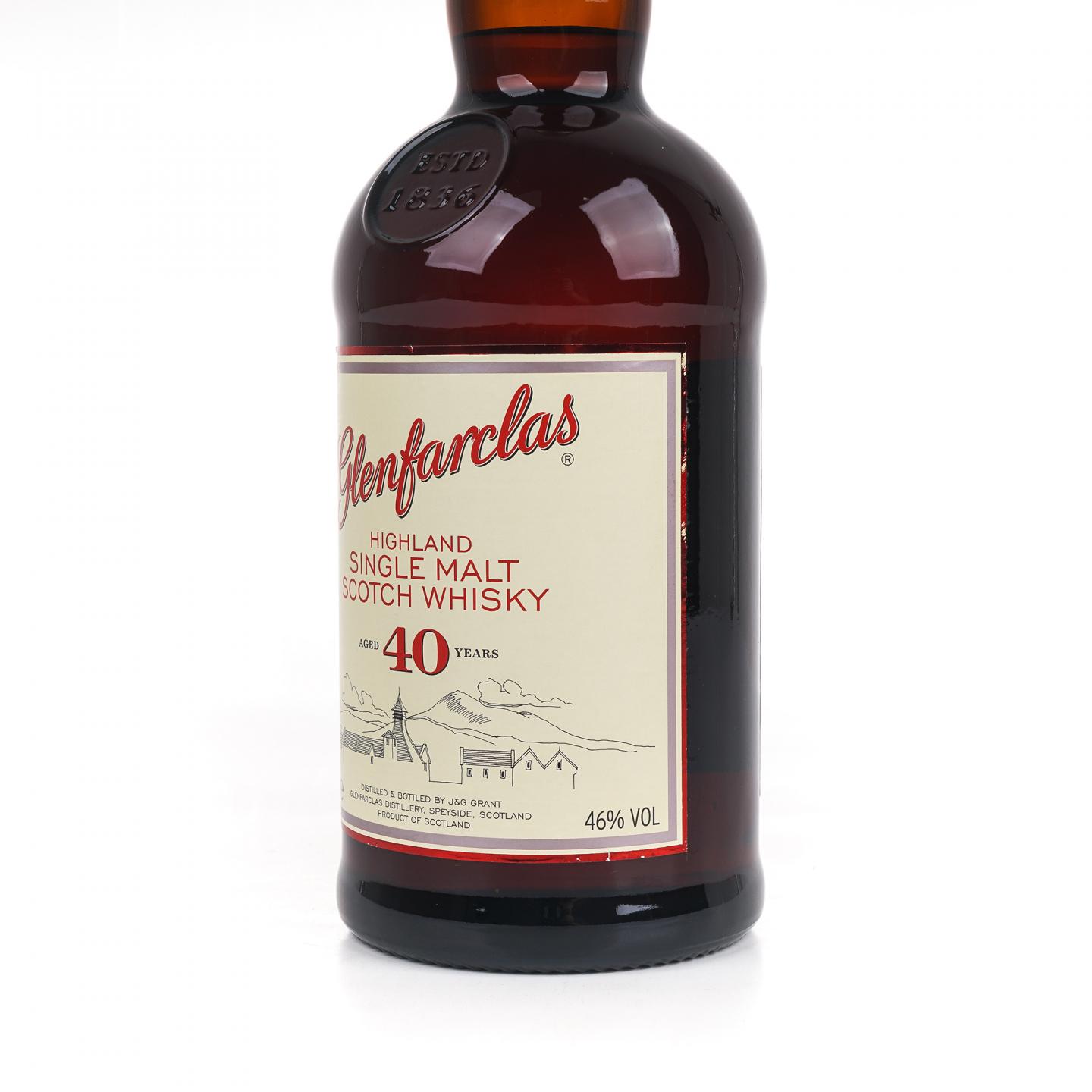 Glenfarclas 格兰花格 40年 2014 圆筒礼盒