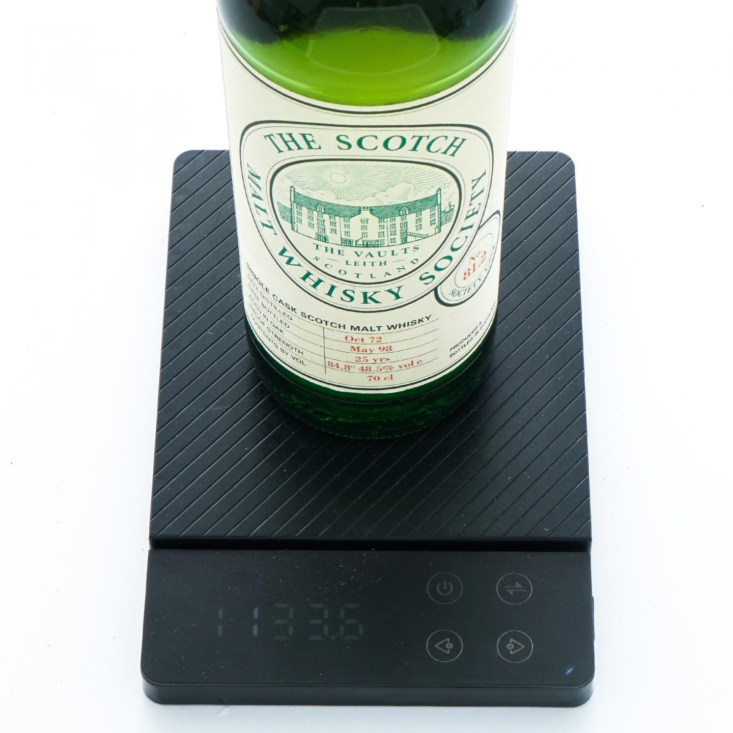 SMWS 81.2 格兰契斯 25年 1972-1998 单桶
