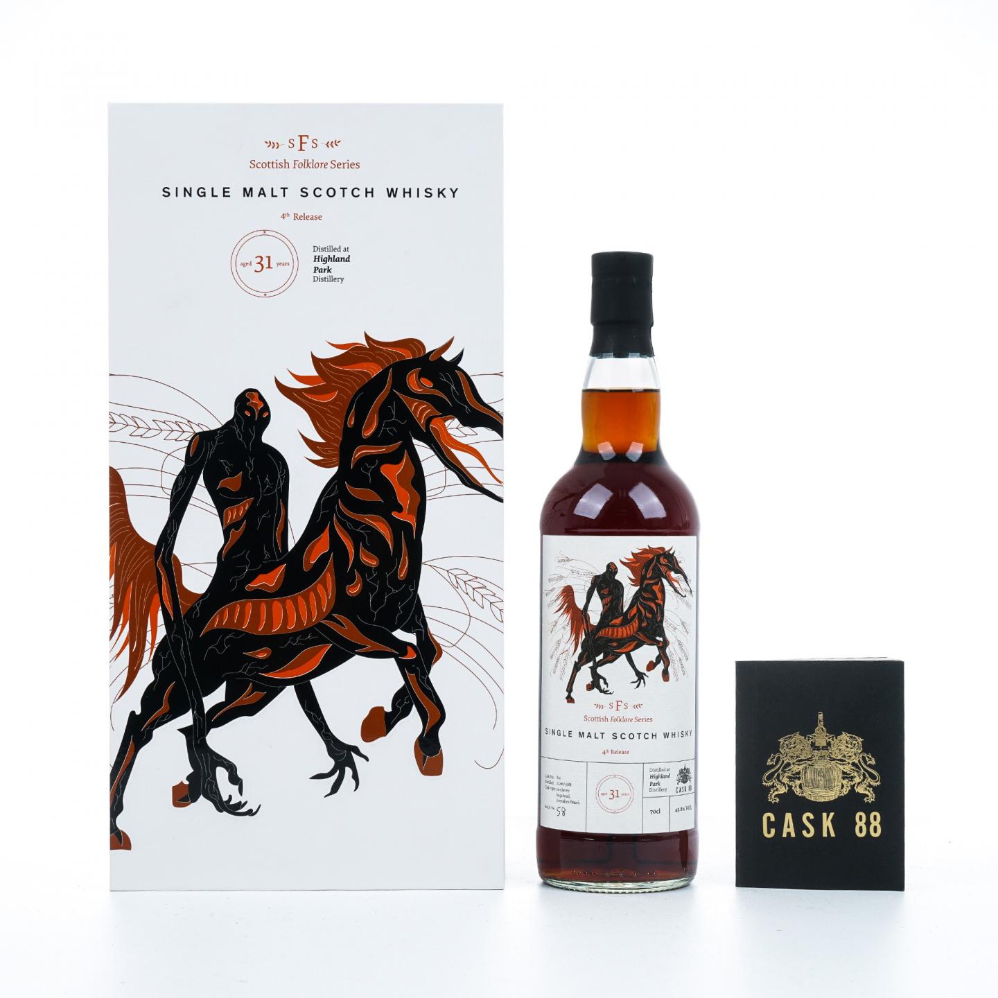 Highland Park 高原骑士 31年 1988 苏格兰传说系列 Nuckelavee 第四辑 Cask 88