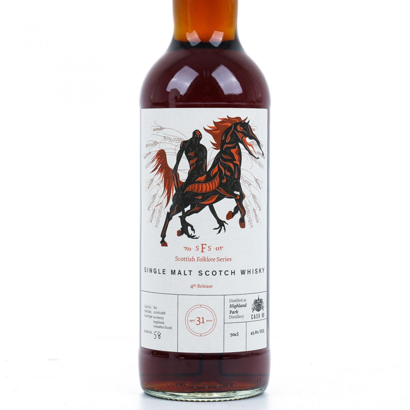 Highland Park 高原骑士 31年 1988 苏格兰传说系列 Nuckelavee 第四辑 Cask 88
