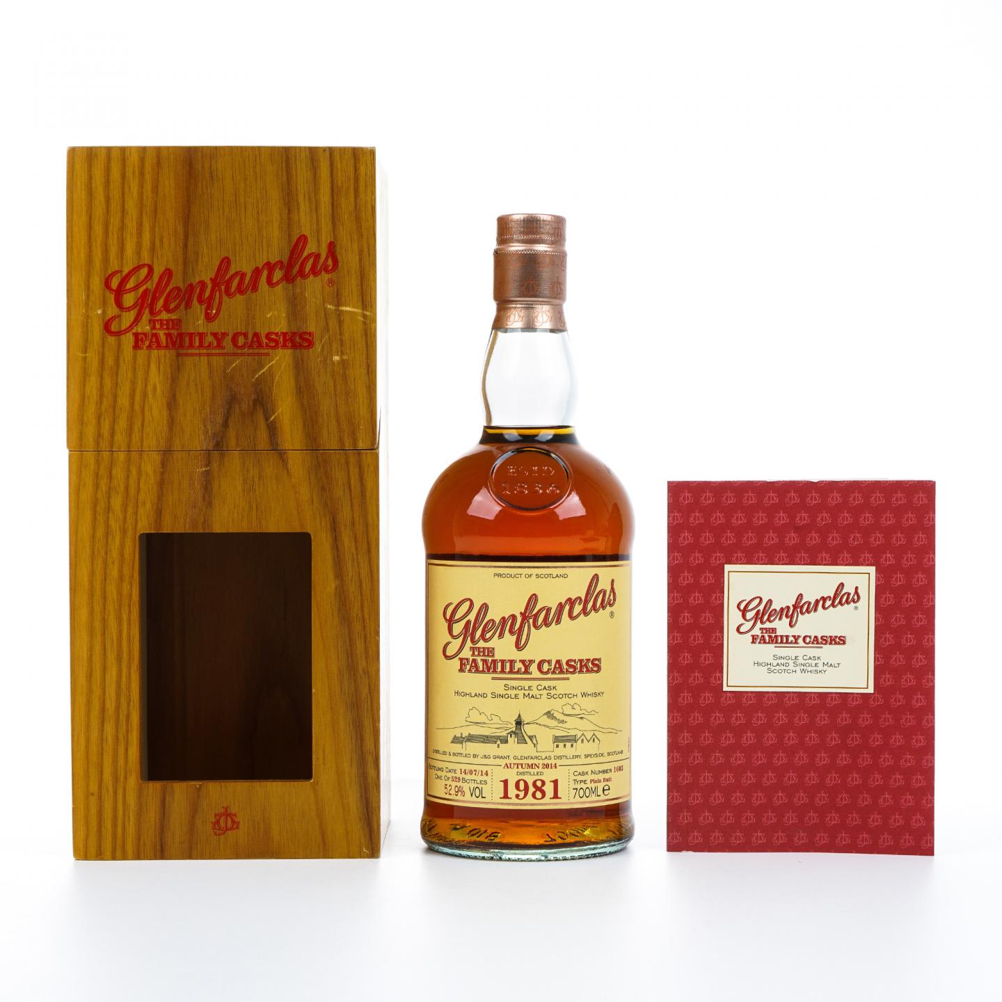 Glenfarclas 格兰花格 1981-2014 家族桶#1603