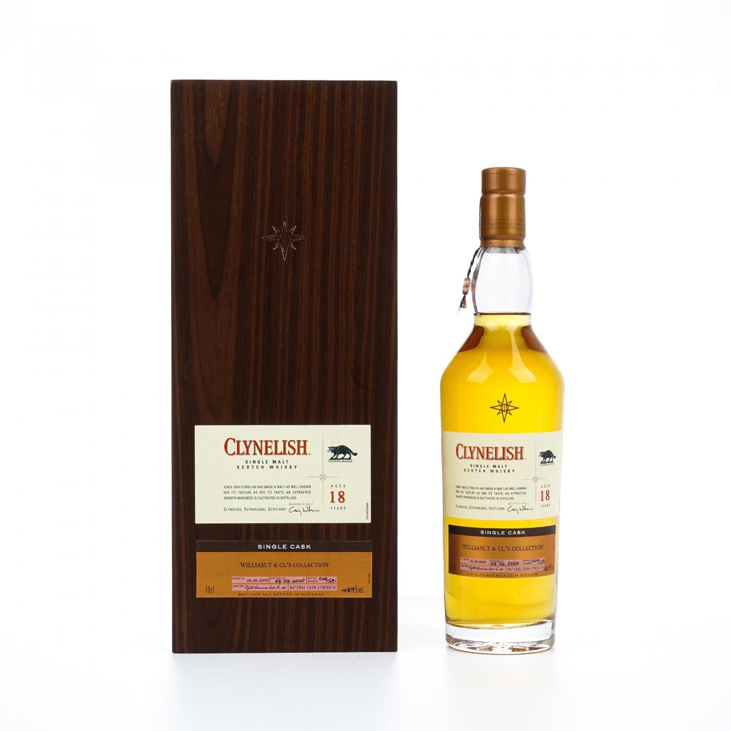 Clynelish 克里尼利基 18年 2002-2020 星星标 单桶#5665 行货