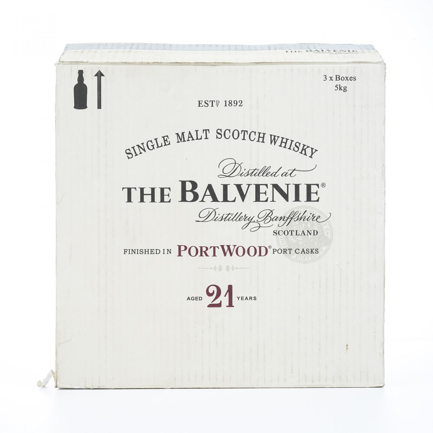 Balvenie 百富 21年 波特桶后熟 3瓶组
