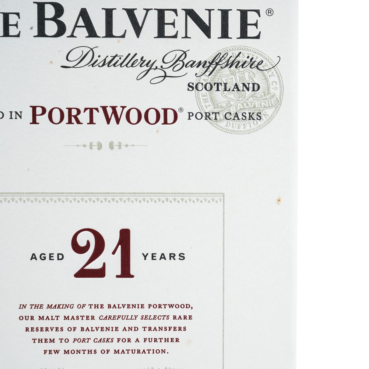 Balvenie 百富 21年 波特桶后熟 3瓶组