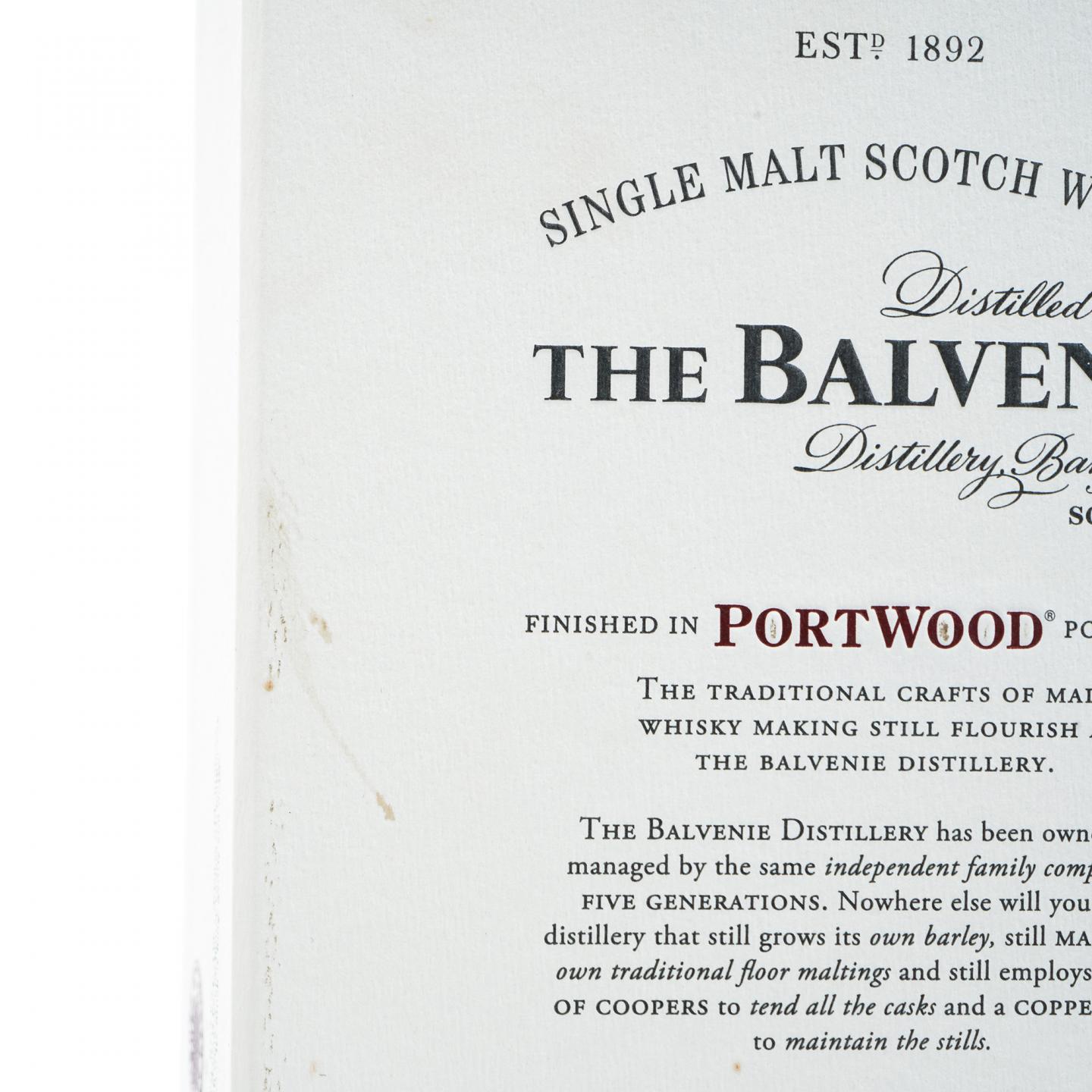 Balvenie 百富 21年 波特桶后熟 3瓶组