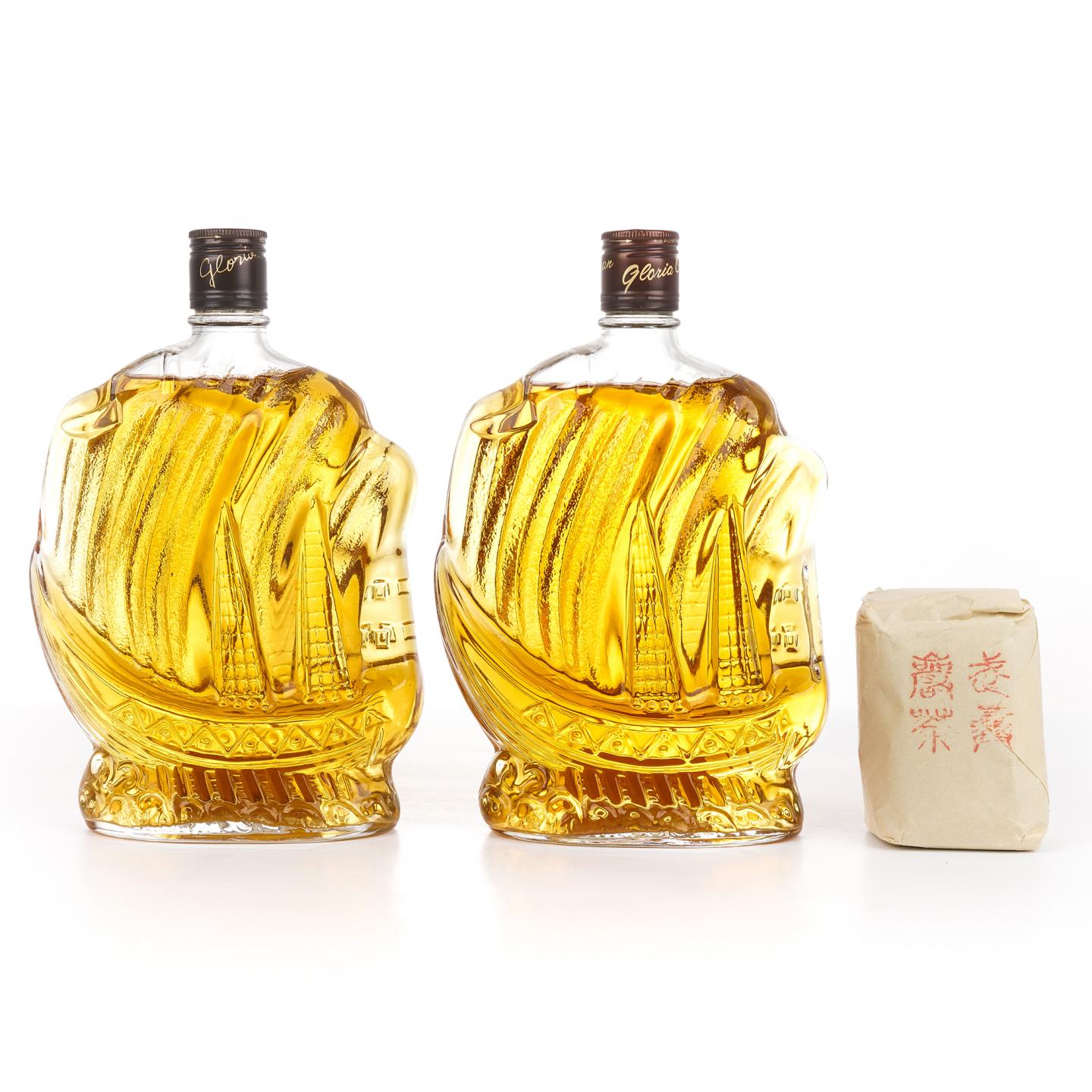 轻井泽 Gloria Ocean 帆船 特级 调和 760ml*2 附赠甲级武夷名枞白瑞香茶叶50g