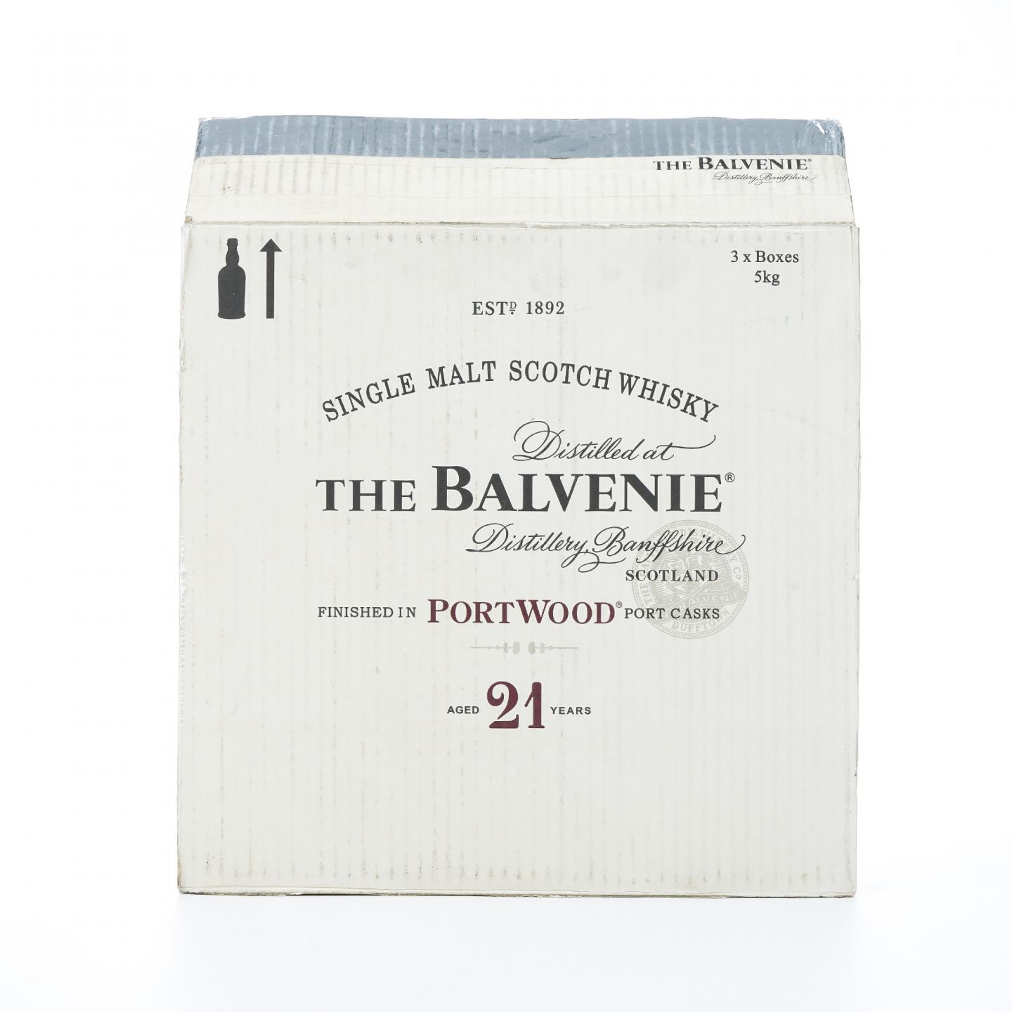 Balvenie 百富 21年 波特桶后熟 700ml*3瓶组