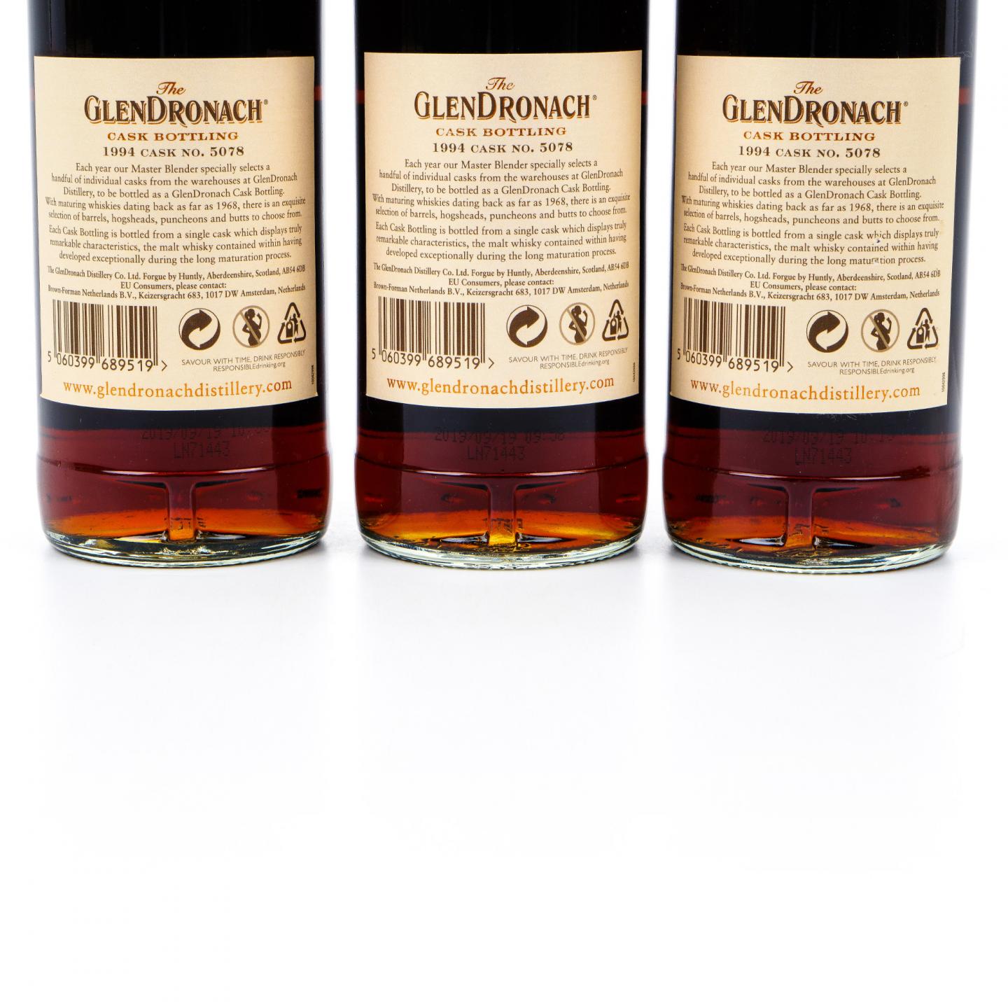 格兰多纳 25年 1994-2019 雪莉桶 6瓶组