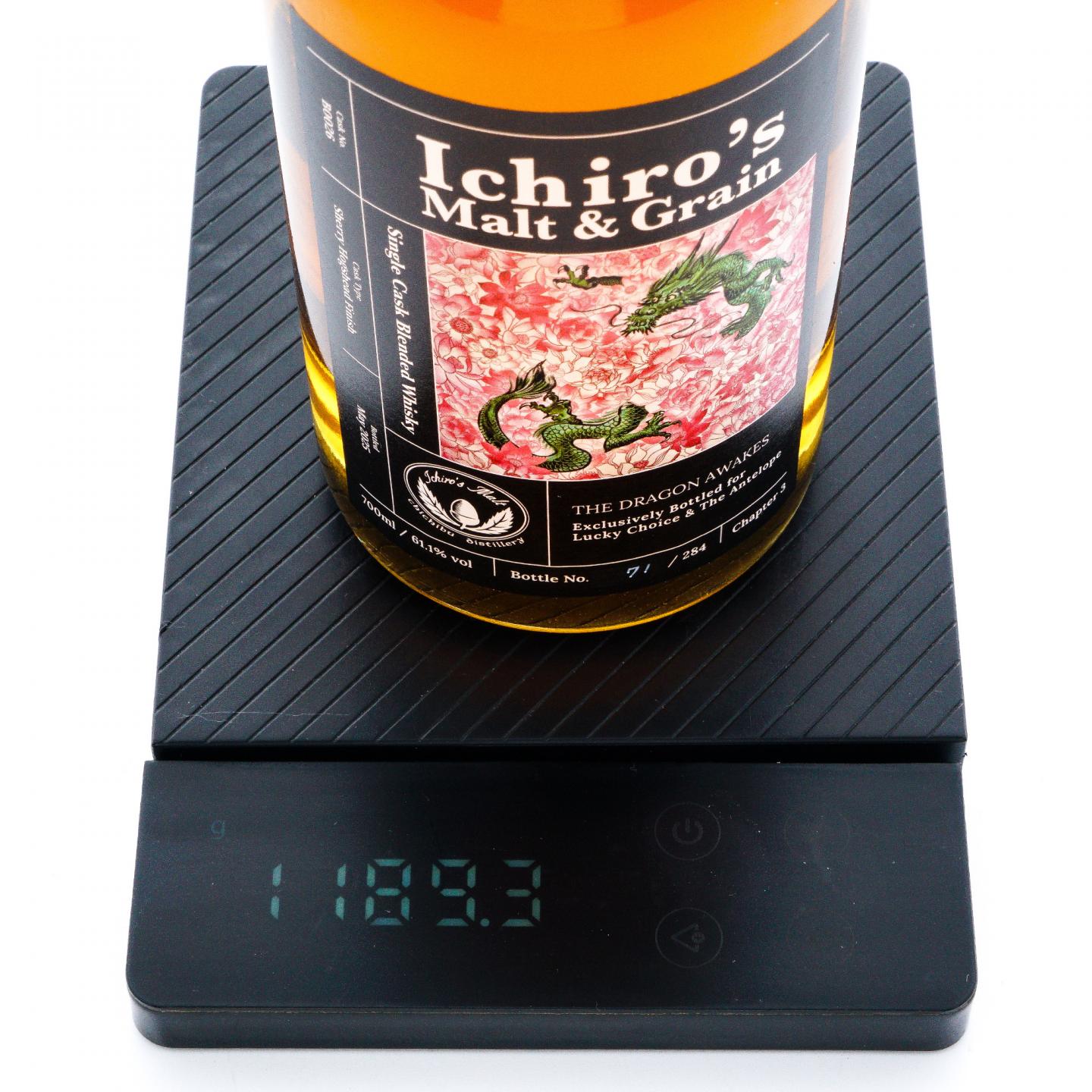 Ichiro’s Malt & Grain 2025 秩父出品 单桶调和 雪莉桶后熟