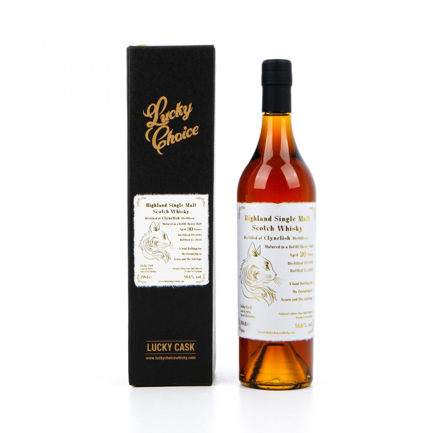 Clynelish 克里尼利基 30年 1995-2025 雪莉桶#8765