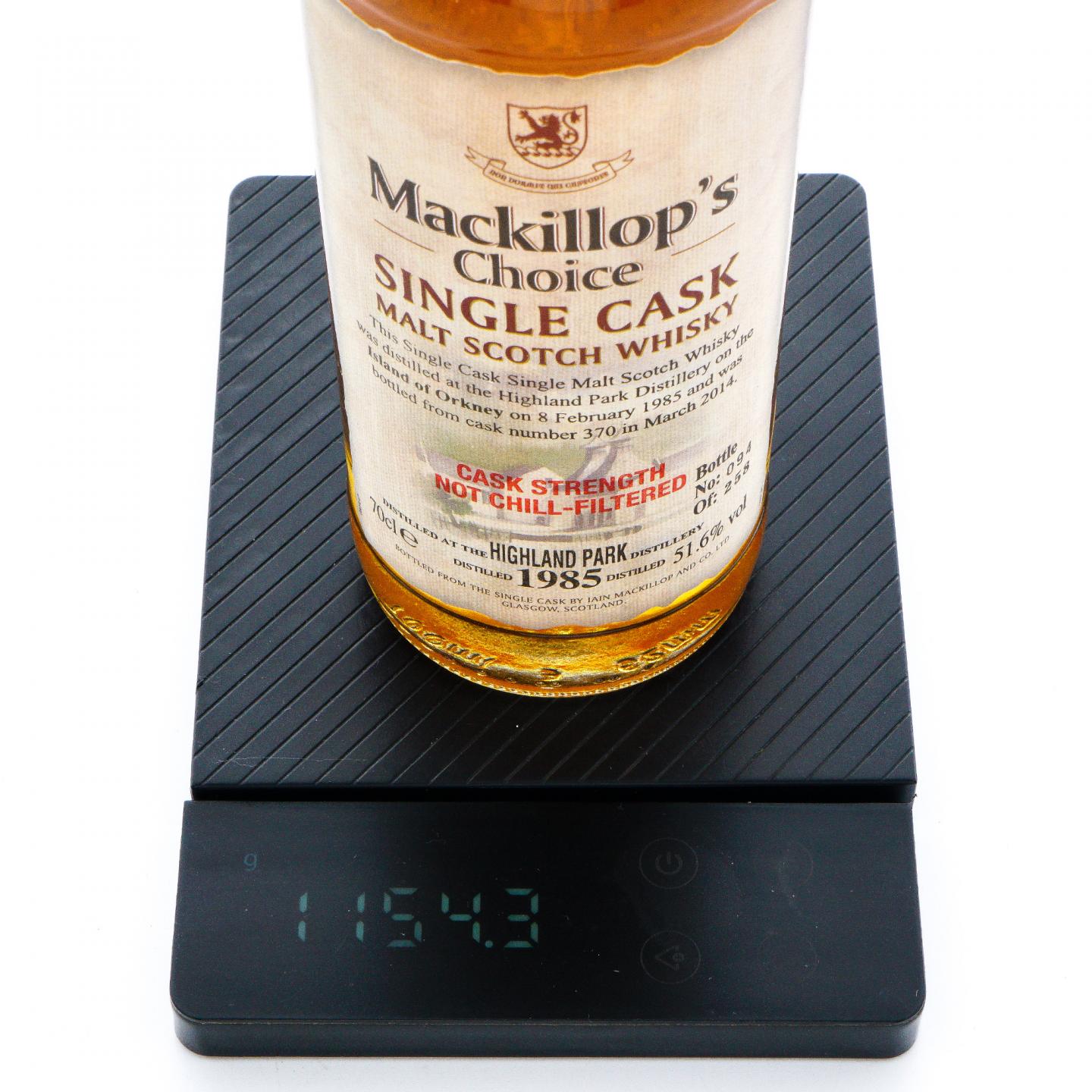 Highland Park 高原骑士 1985-2014 McC 单桶桶强#370