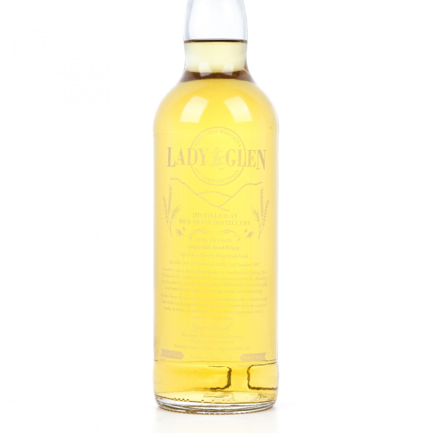 Ben Nevis 本尼维斯 16年 1998 雪莉单桶#1407