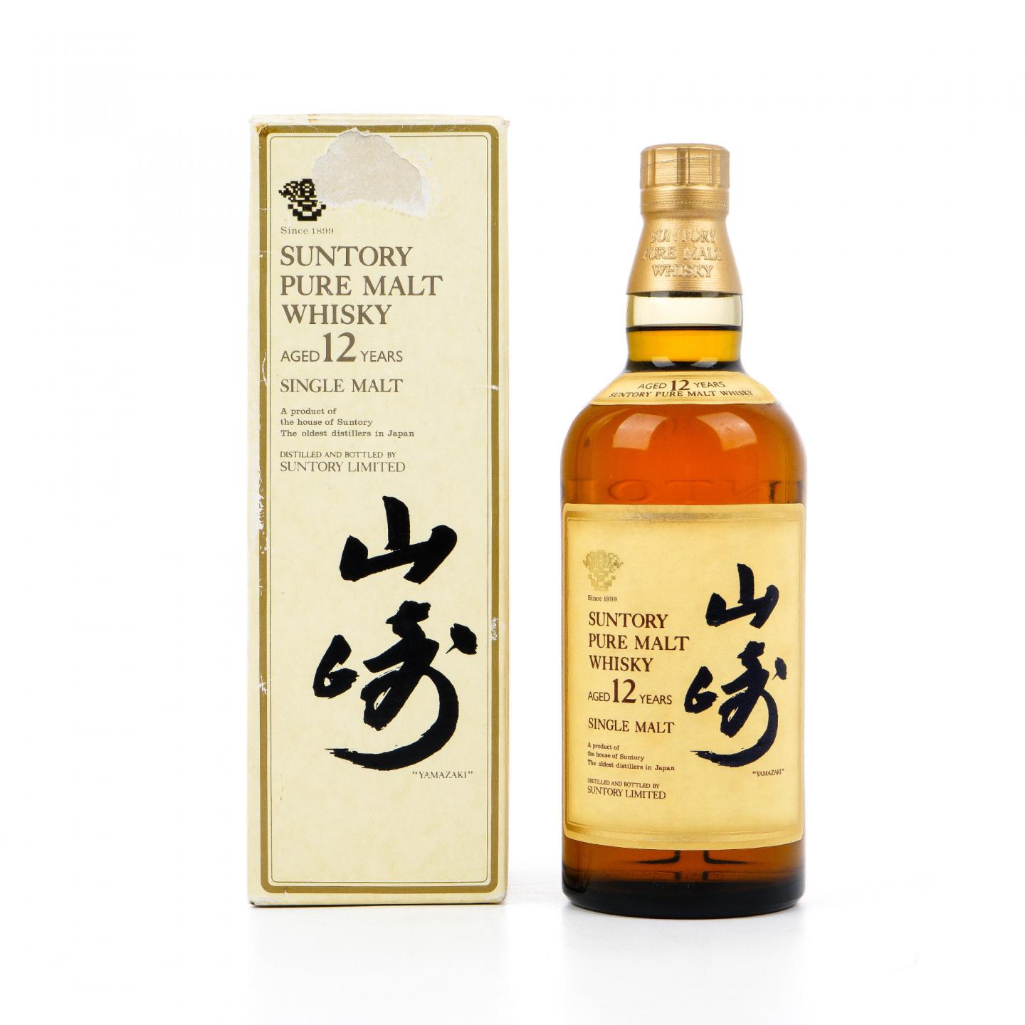 山崎 12年 金花标 Pure Malt 750ml