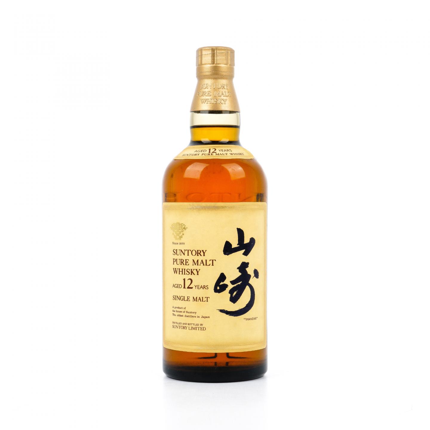 山崎 12年 金花标 Pure Malt 750ml