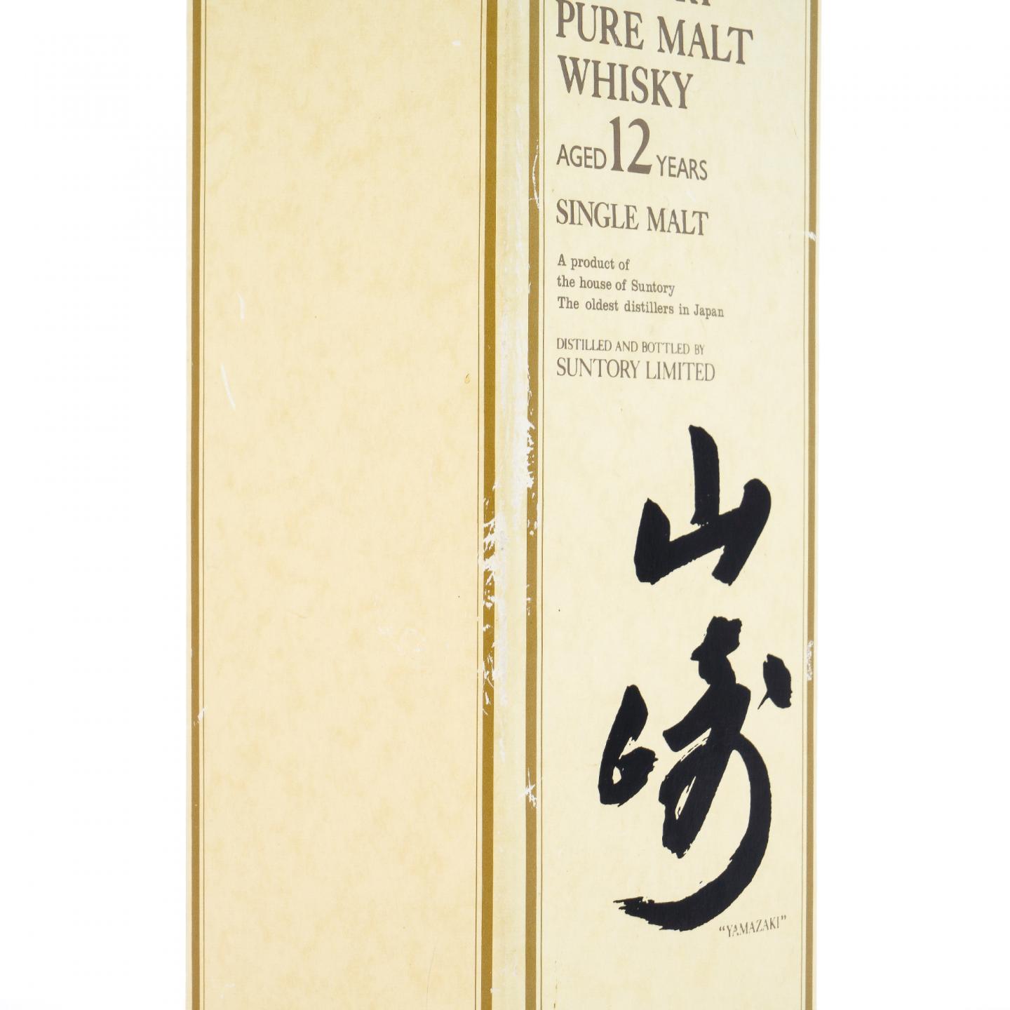 山崎 12年 金花标 Pure Malt 750ml