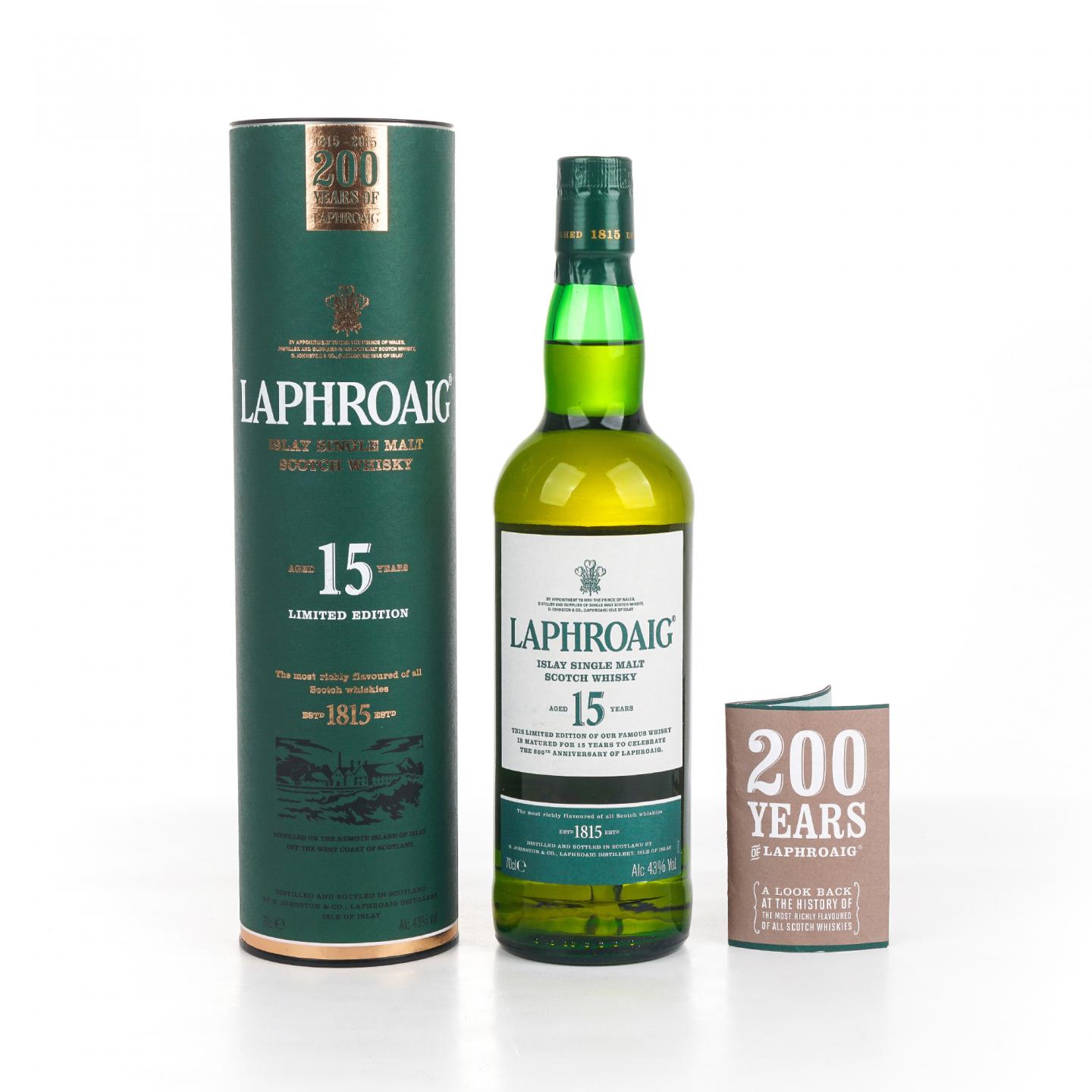 Laphroaig 拉弗格 15年 200周年纪念