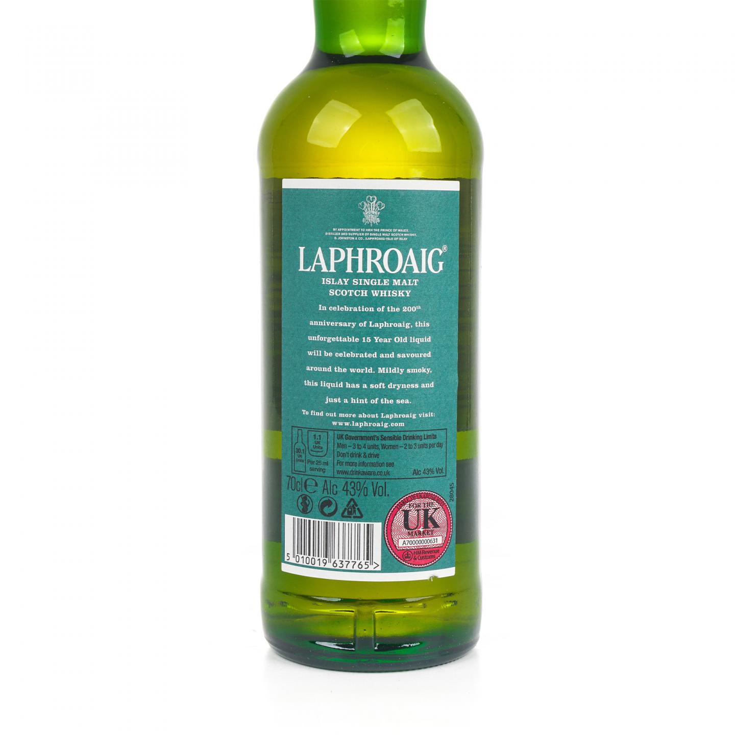 Laphroaig 拉弗格 15年 200周年纪念