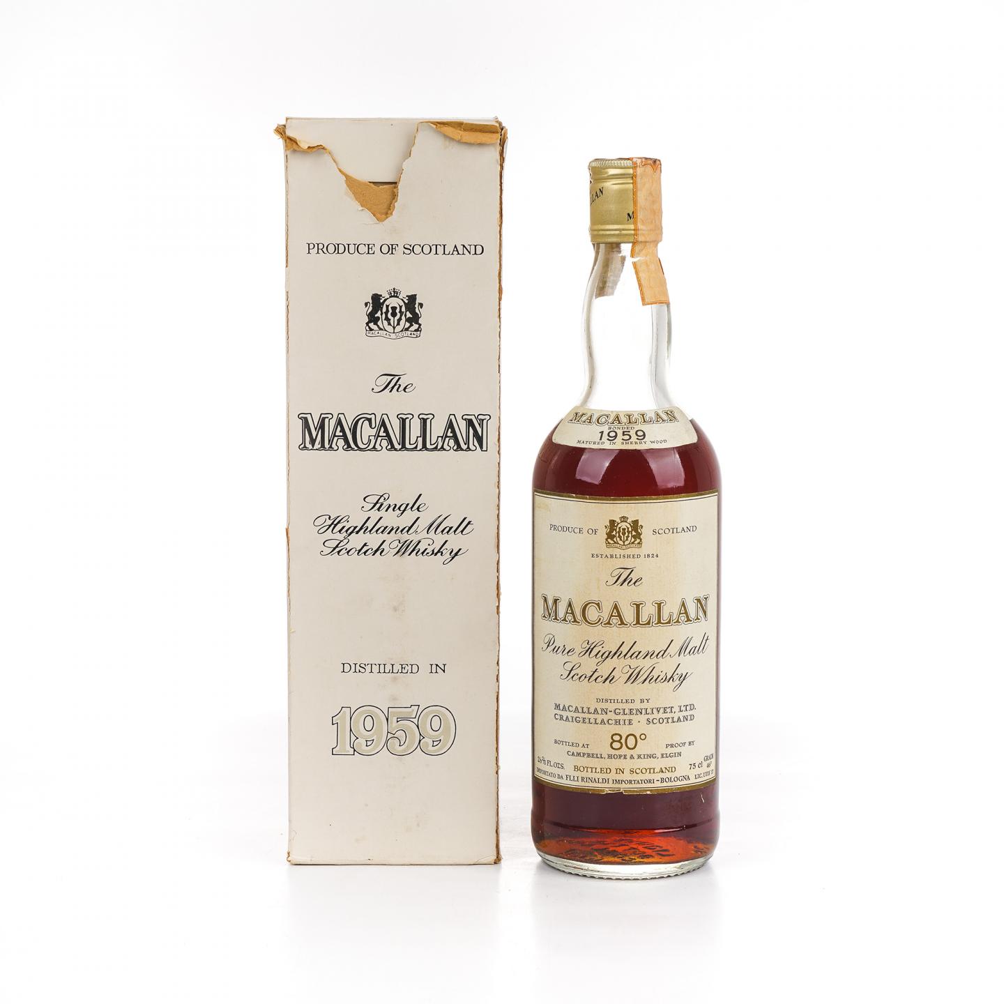 Macallan 麦卡伦 1959 80°proof 750ml