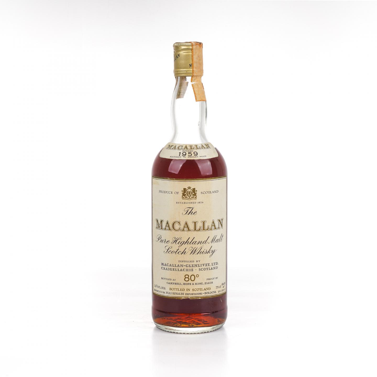 Macallan 麦卡伦 1959 80°proof 750ml