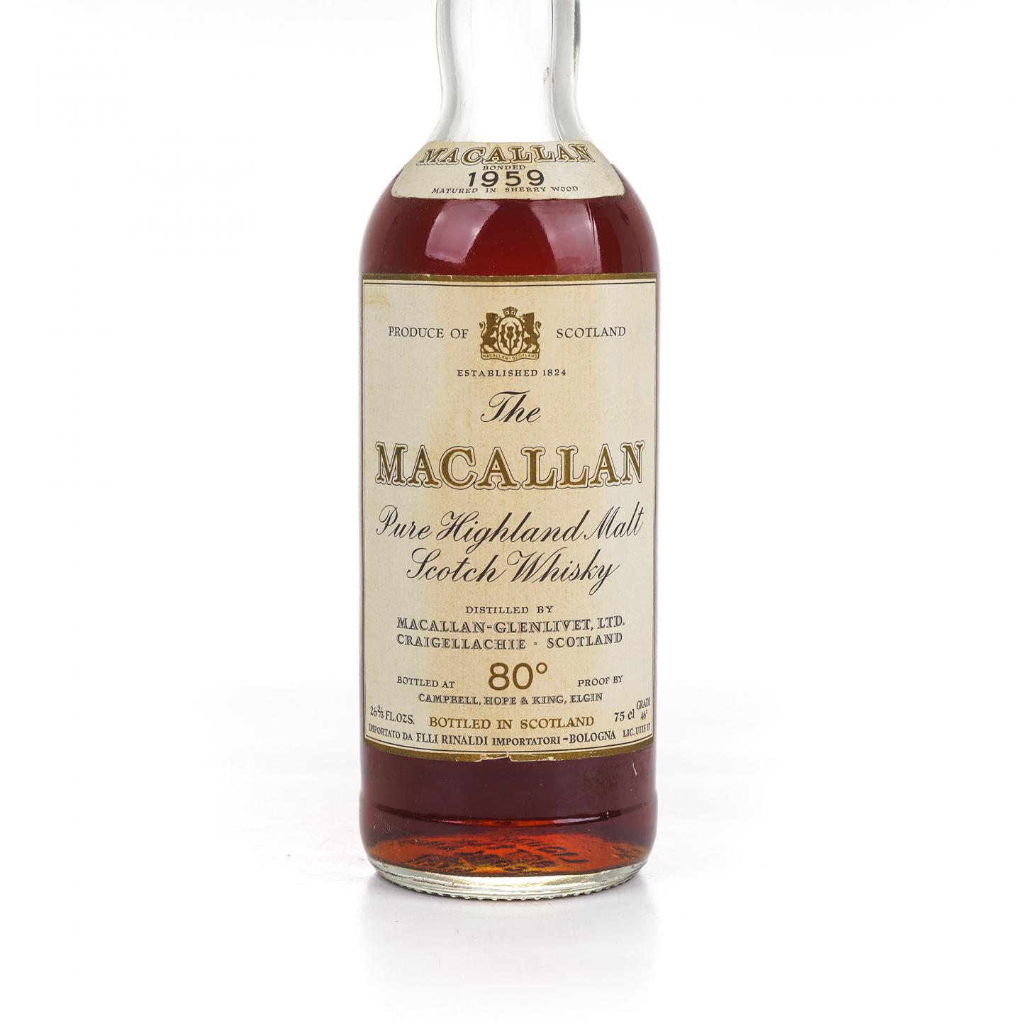 Macallan 麦卡伦 1959 80°proof 750ml