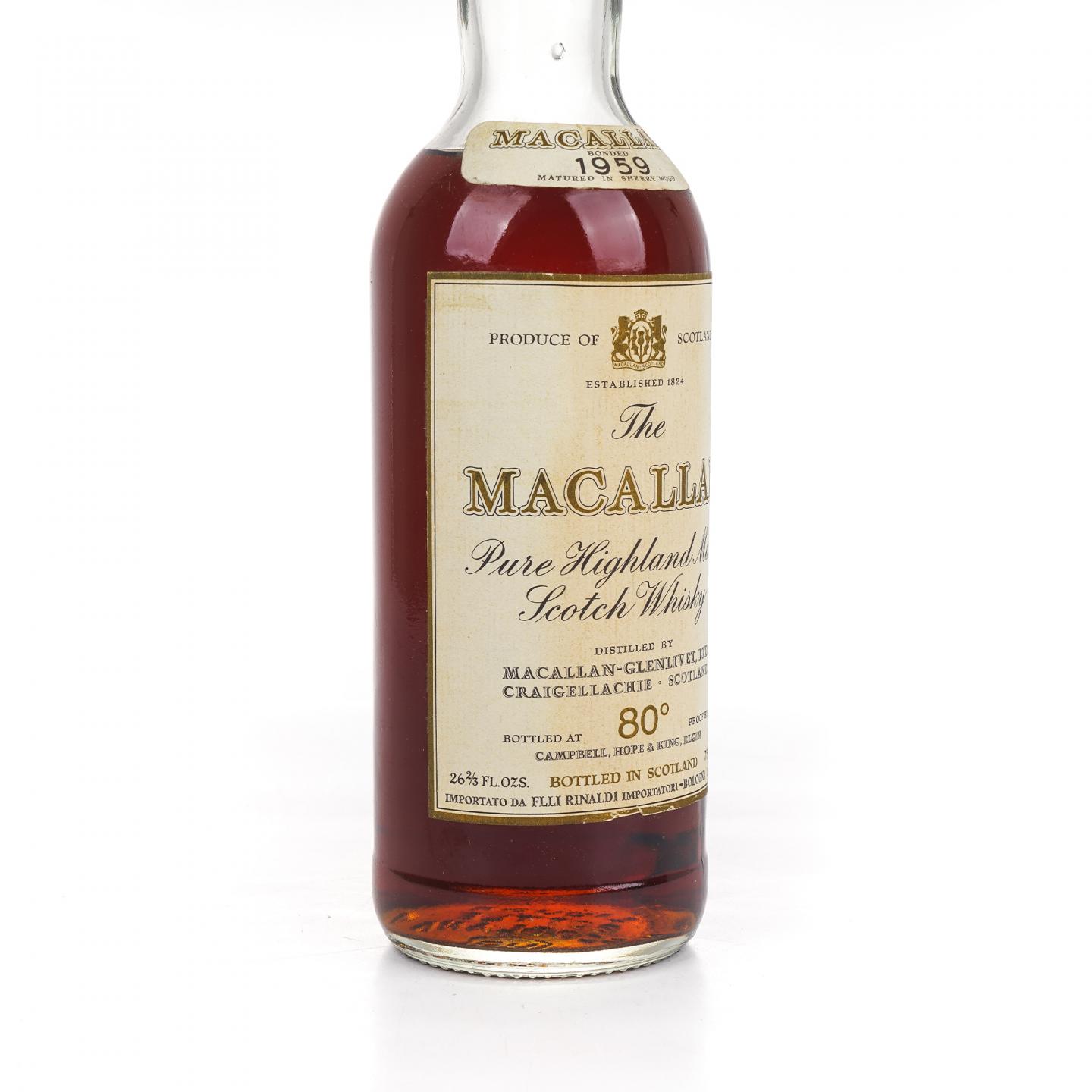 Macallan 麦卡伦 1959 80°proof 750ml
