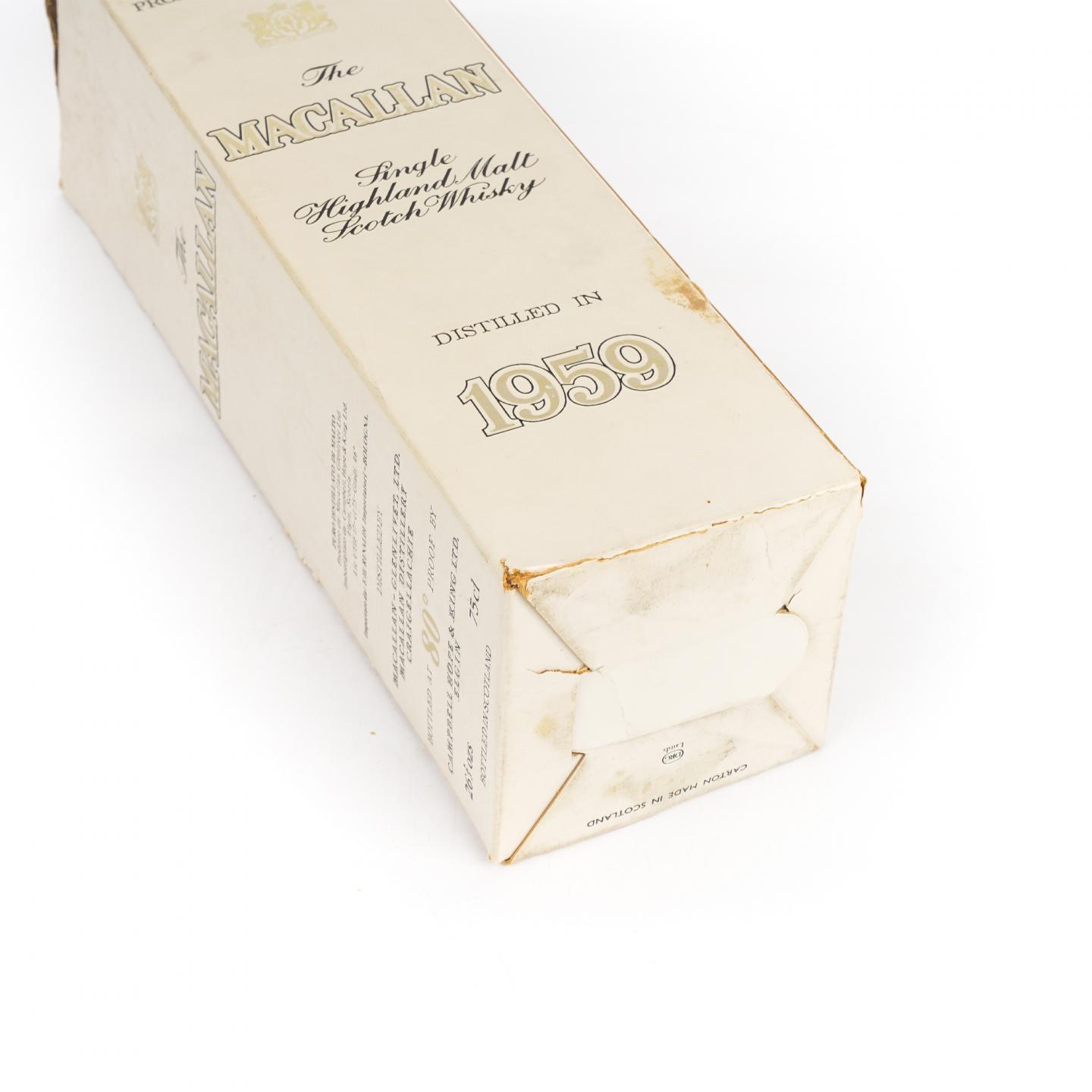 Macallan 麦卡伦 1959 80°proof 750ml