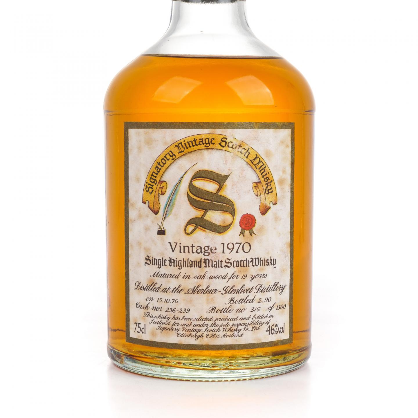 雅伯莱 19年 1970-1990 SV 750ml