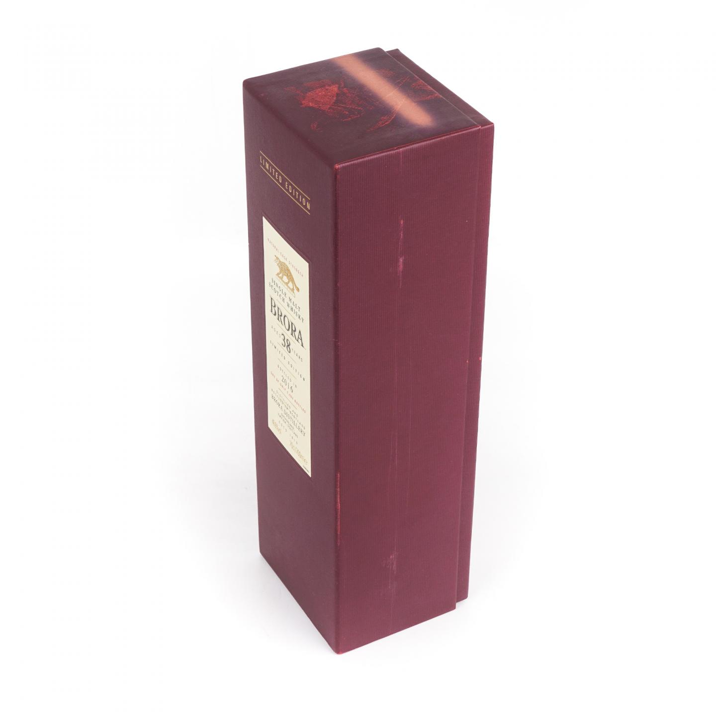 Brora 布朗拉 38年 2016版 SR系列 桶强